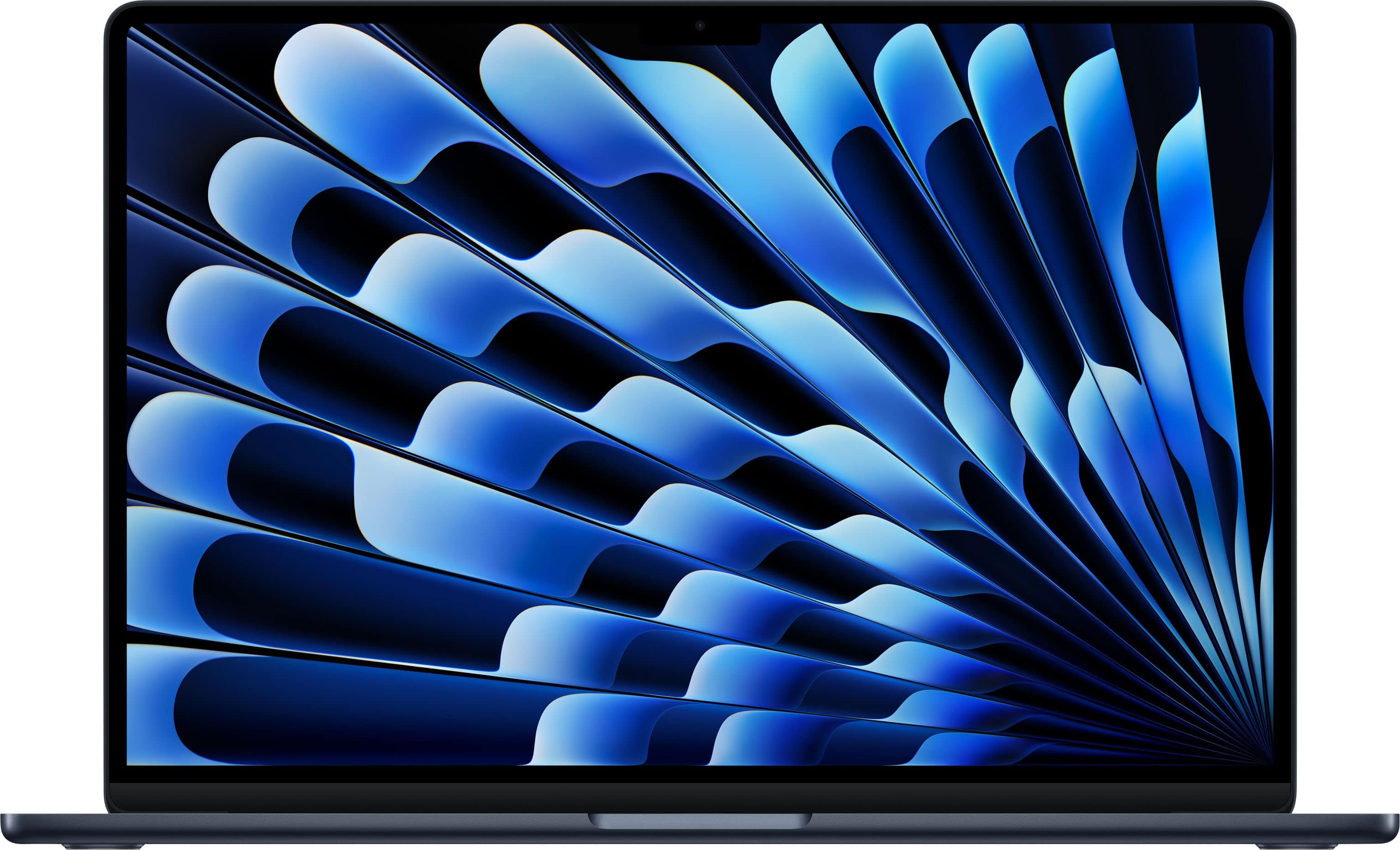 15-inch MacBook Air - Apple M5 chip with 10-core CPU and 10-core GPU - 24GB Memory - 1TB SSD - Midnight product image