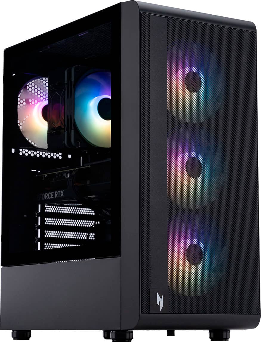 Acer - Nitro 60 Gaming Desktop - Intel Core i7-14700F - 32GB DDR5 Memory - NVIDIA GeForce RTX 5070 - 1TB SSD - Black product…