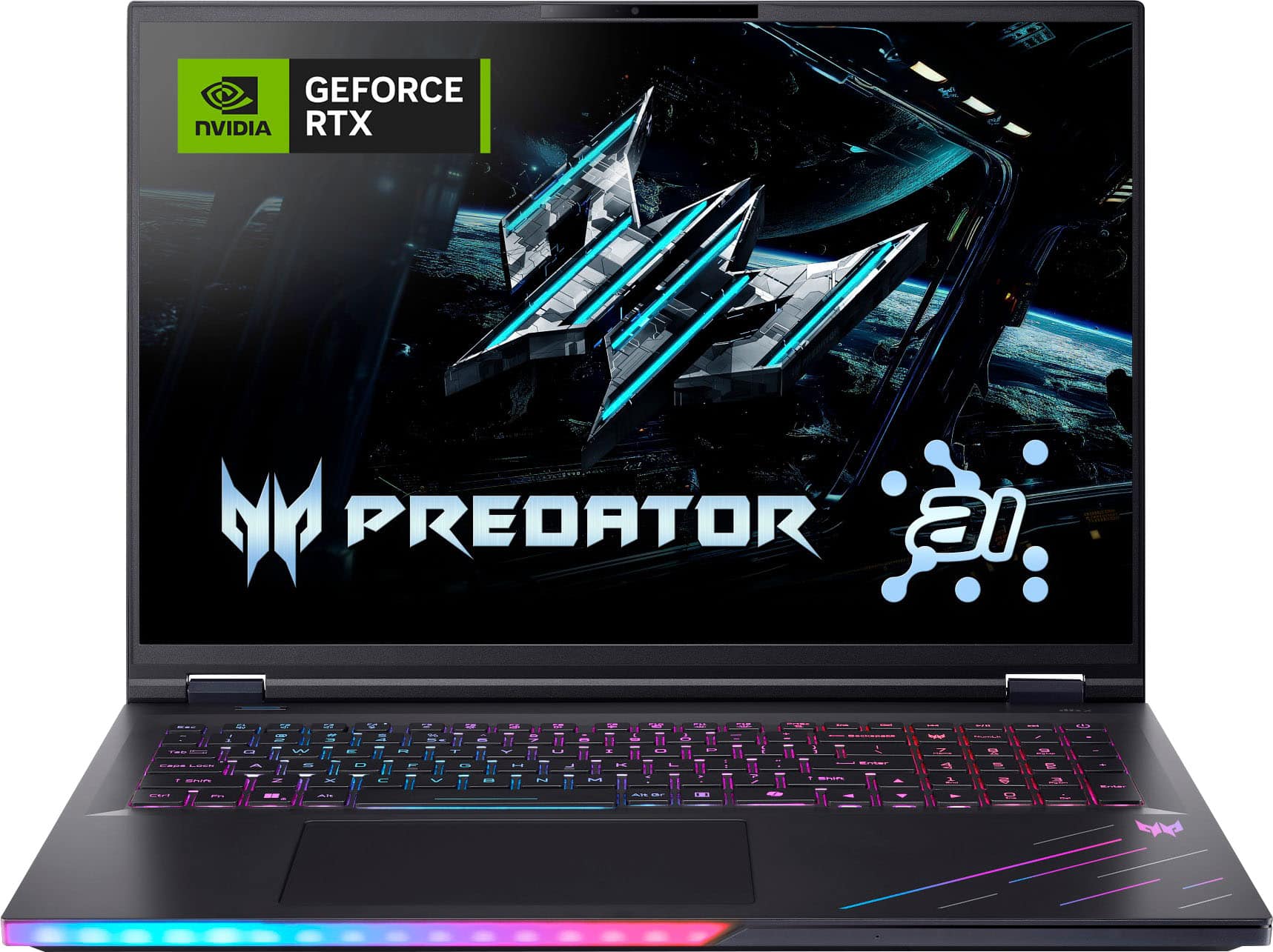 Acer - Predator Helios 18 AI - 18" 250Hz Gaming Laptop - 2560 x 1600 -Intel Core Ultra 9 - NVIDIA GeForce RTX 5080 - 32GB -…