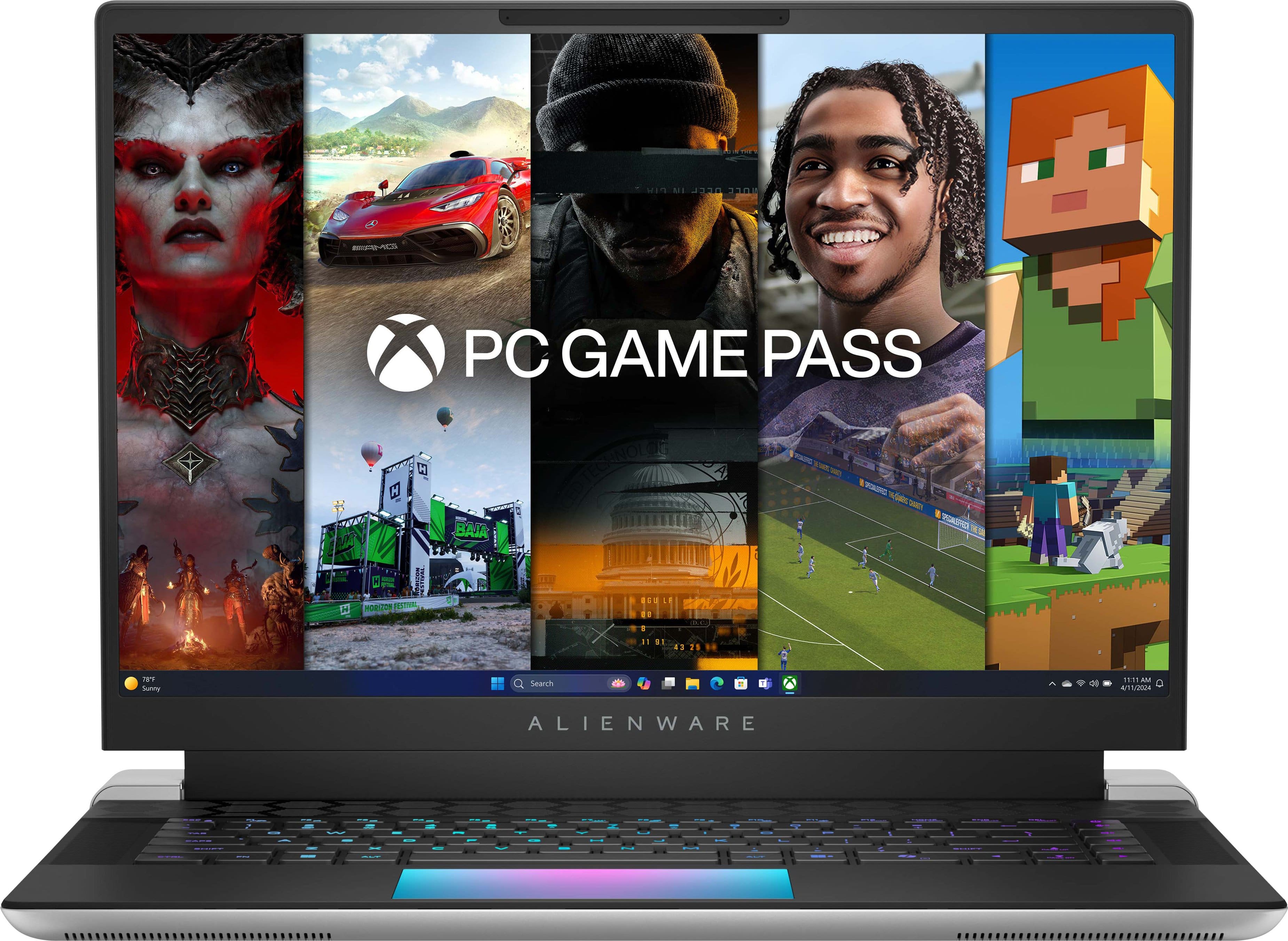 Alienware - x16 R2 - 16" 2.5K Gaming Laptop - Intel Core Ultra 9 185H 2023 - 32GB Memory - NVIDIA GeForce RTX 4070 - 1TB Sto…