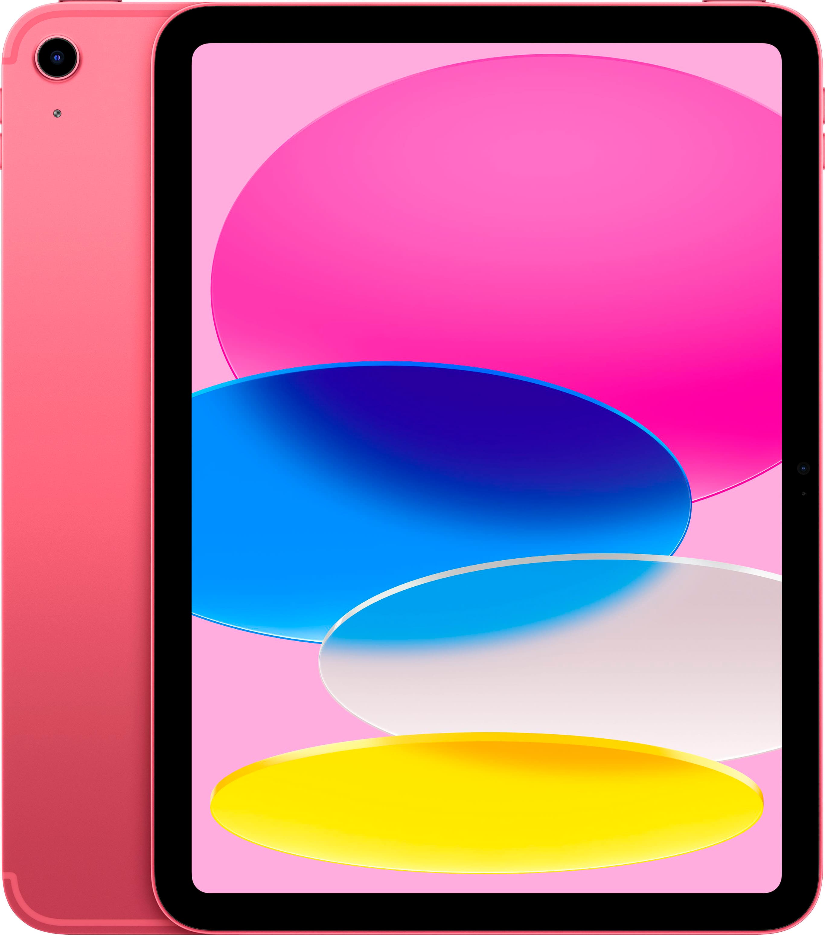 Apple - 11-inch iPad A16 chip with Wi-Fi + Cellular - 256GB - Pink (Unlocked) product image