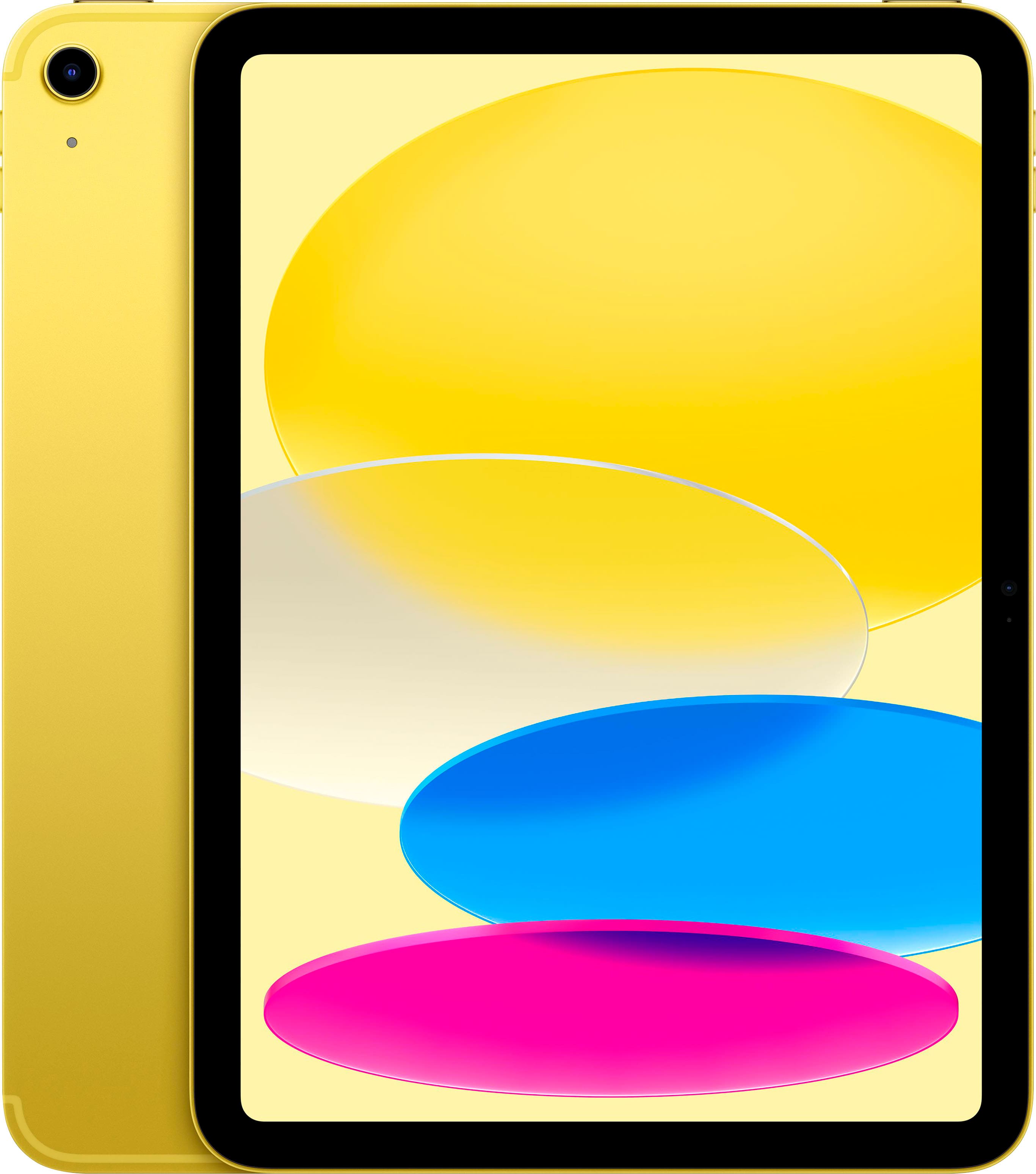 Apple - 11-inch iPad A16 chip with Wi-Fi + Cellular - 256GB - Yellow (Unlocked) product image