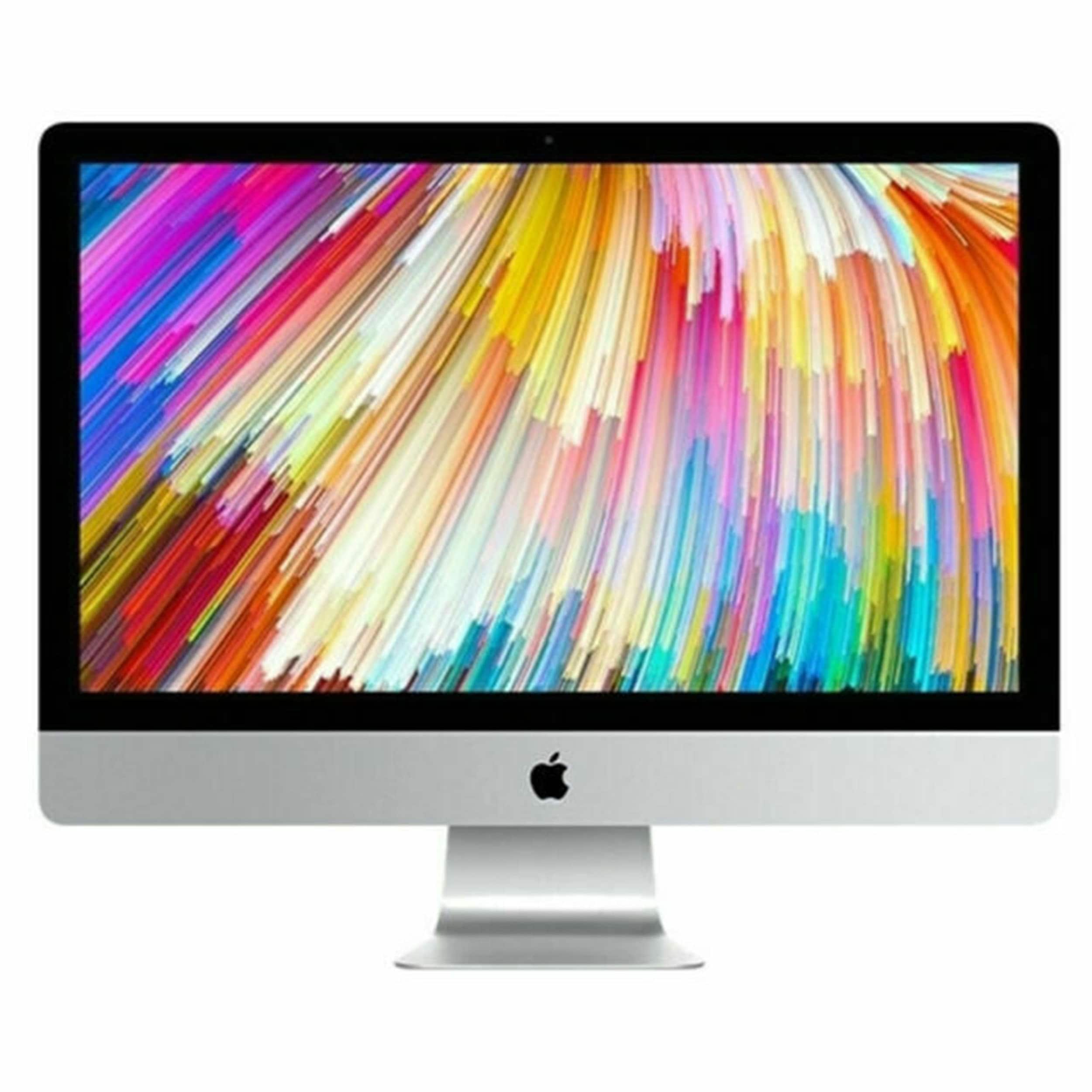 Apple - Certified Refurbished 27" iMac 5K - Intel Core i5 3.8GHz - 8GB Memory - 2TB FUSION DRIVE + 128GB SSD (2017) - Silver…