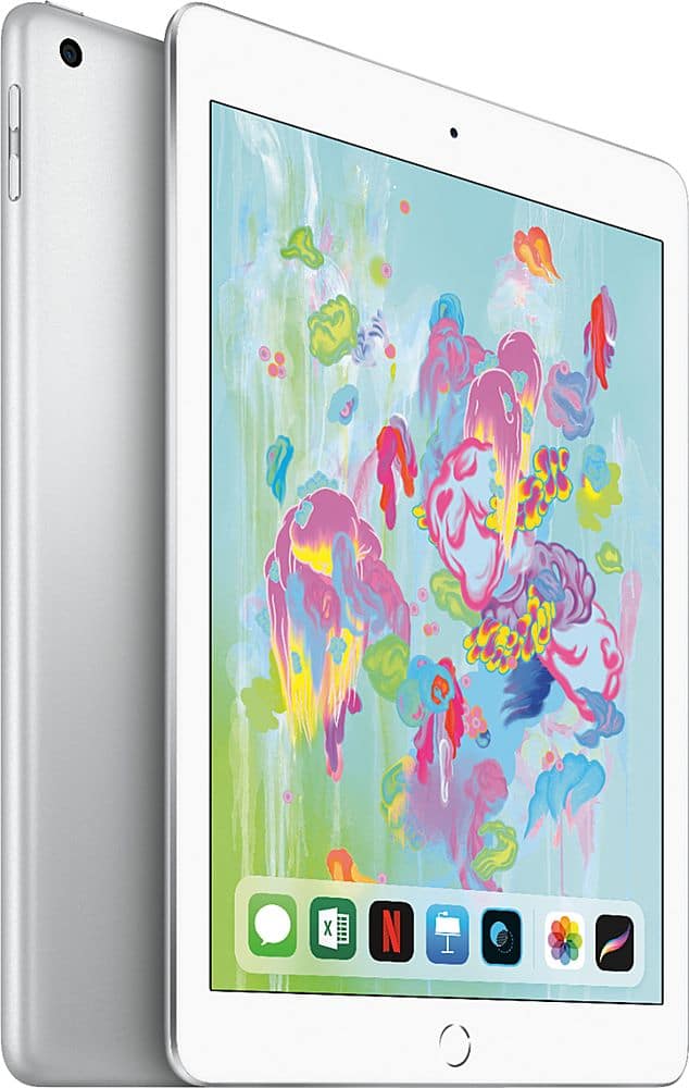 Apple - Certified Refurbished iPad (6th Generation) (2018) Wi-Fi - 128GB - Silver product image