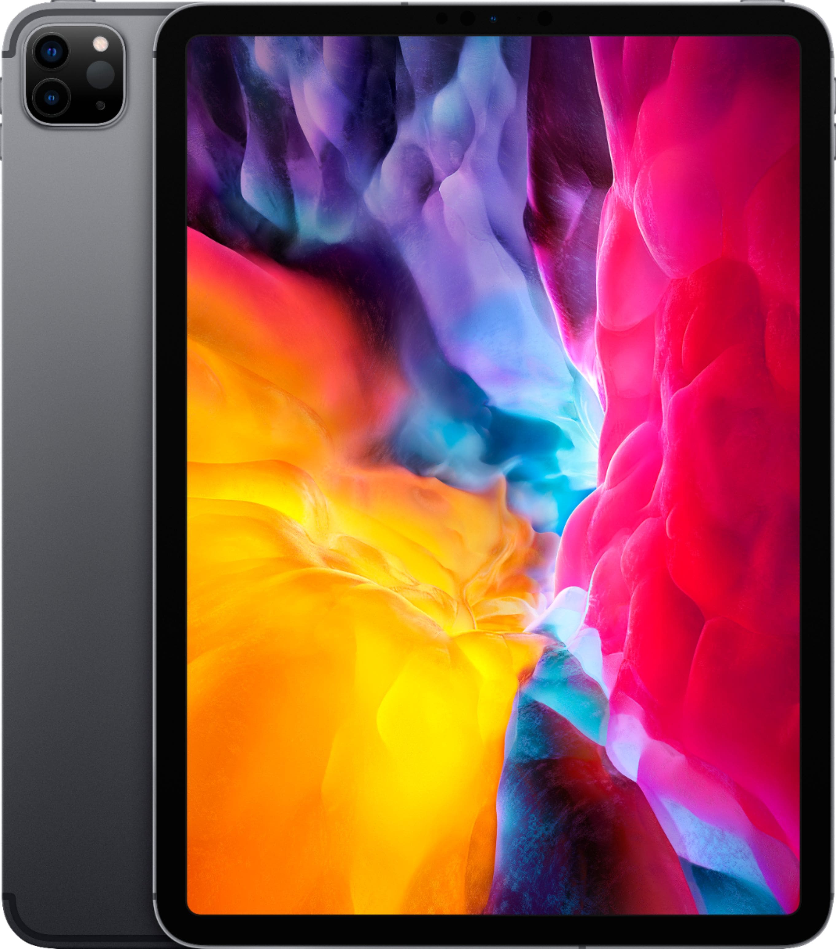 Apple - Geek Squad Certified Refurbished 11-Inch iPad Pro with Wi-Fi - 128GB - Space Gray product image