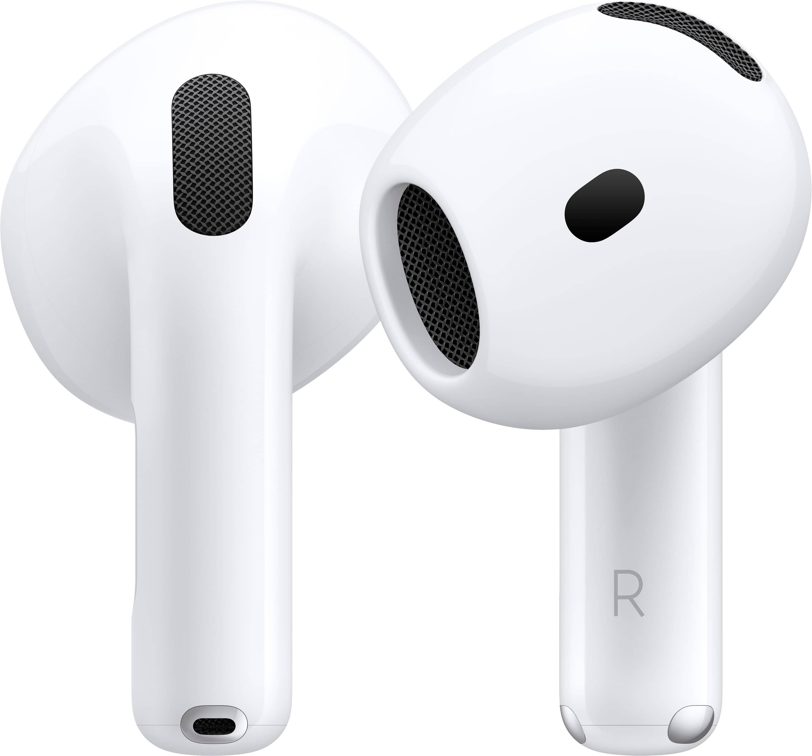 Apple - Geek Squad Certified Refurbished AirPods 4 with Active Noise Cancellation - White product image