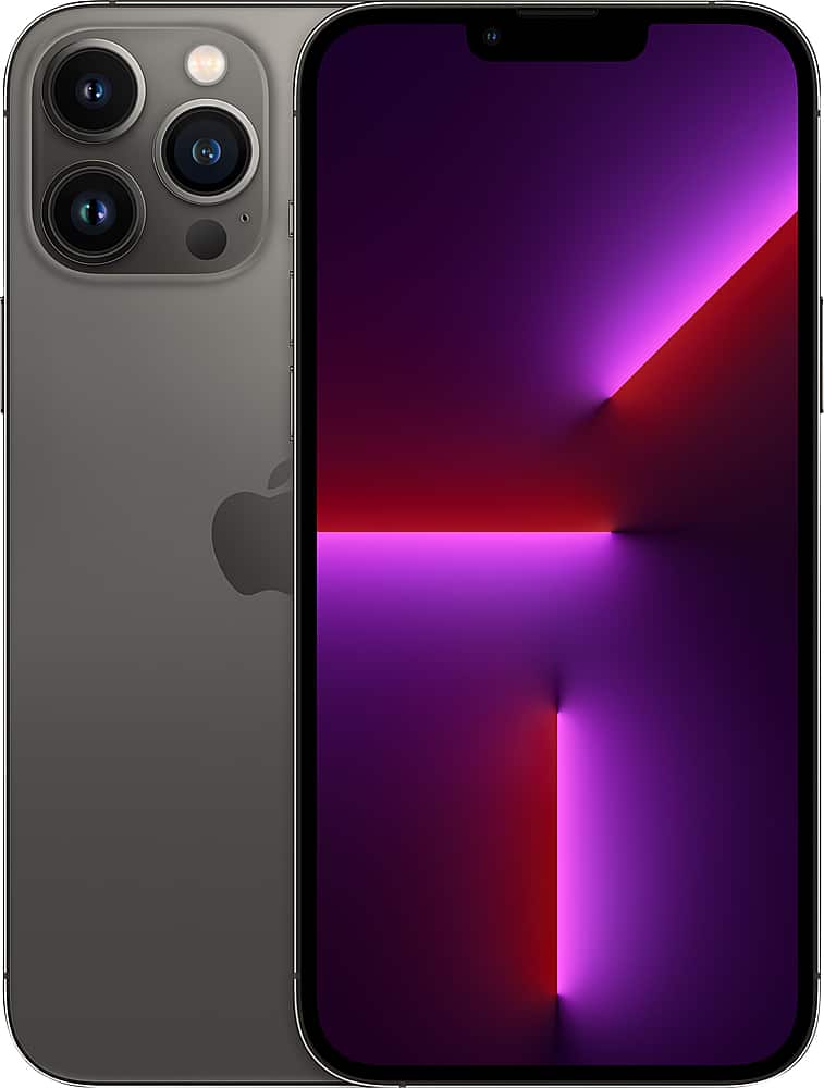 Apple - Geek Squad Certified Refurbished iPhone 13 Pro Max 5G 128GB - Graphite (Unlocked) product image