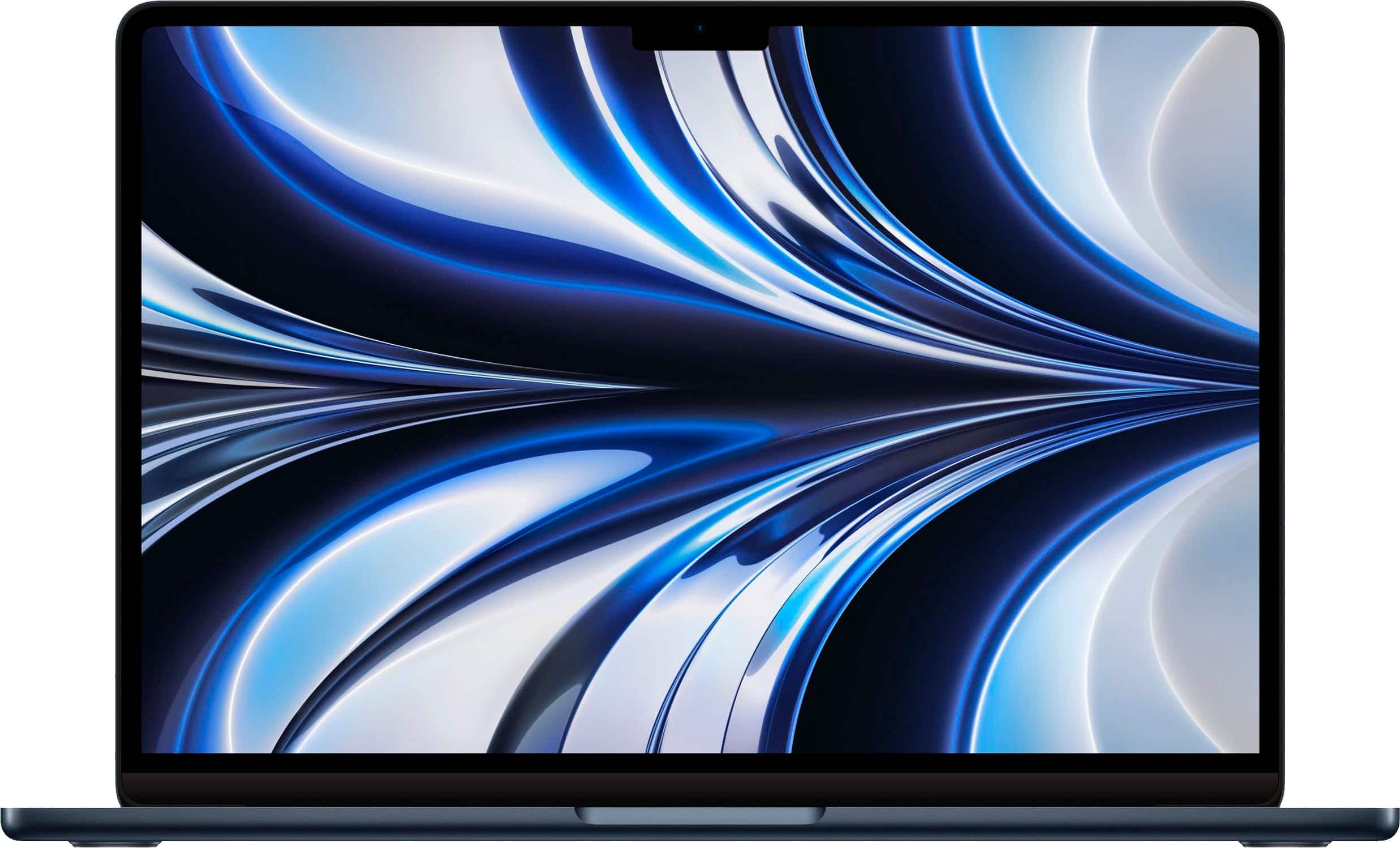 Apple - Geek Squad Certified Refurbished MacBook Air 13-inch Apple M2 chip Built for Apple Intelligence- 16GB Memory - 256GB…