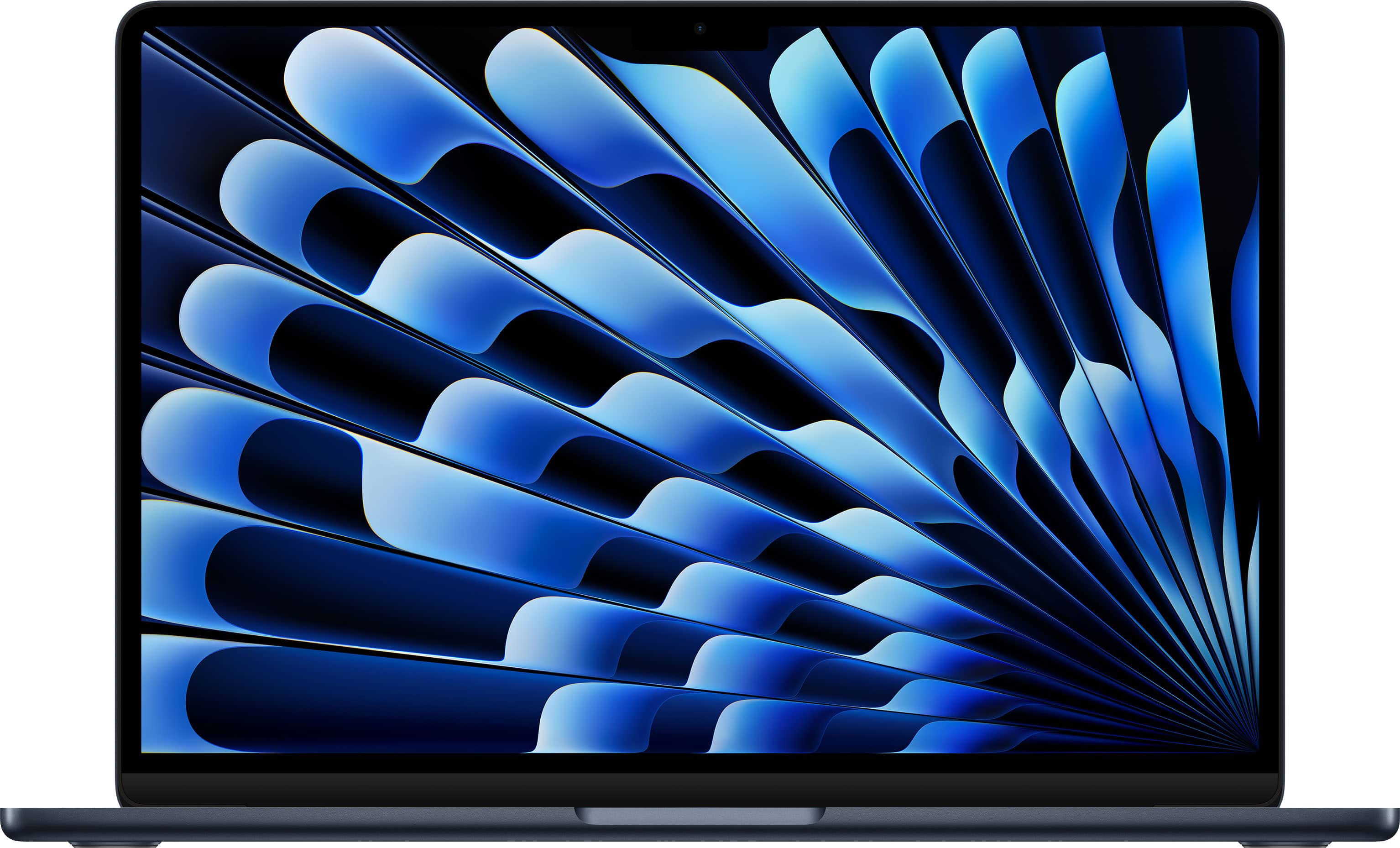 Apple - Geek Squad Certified Refurbished MacBook Air 13-inch Laptop - M3 chip - 8GB Memory - 256GB SSD - Midnight product im…