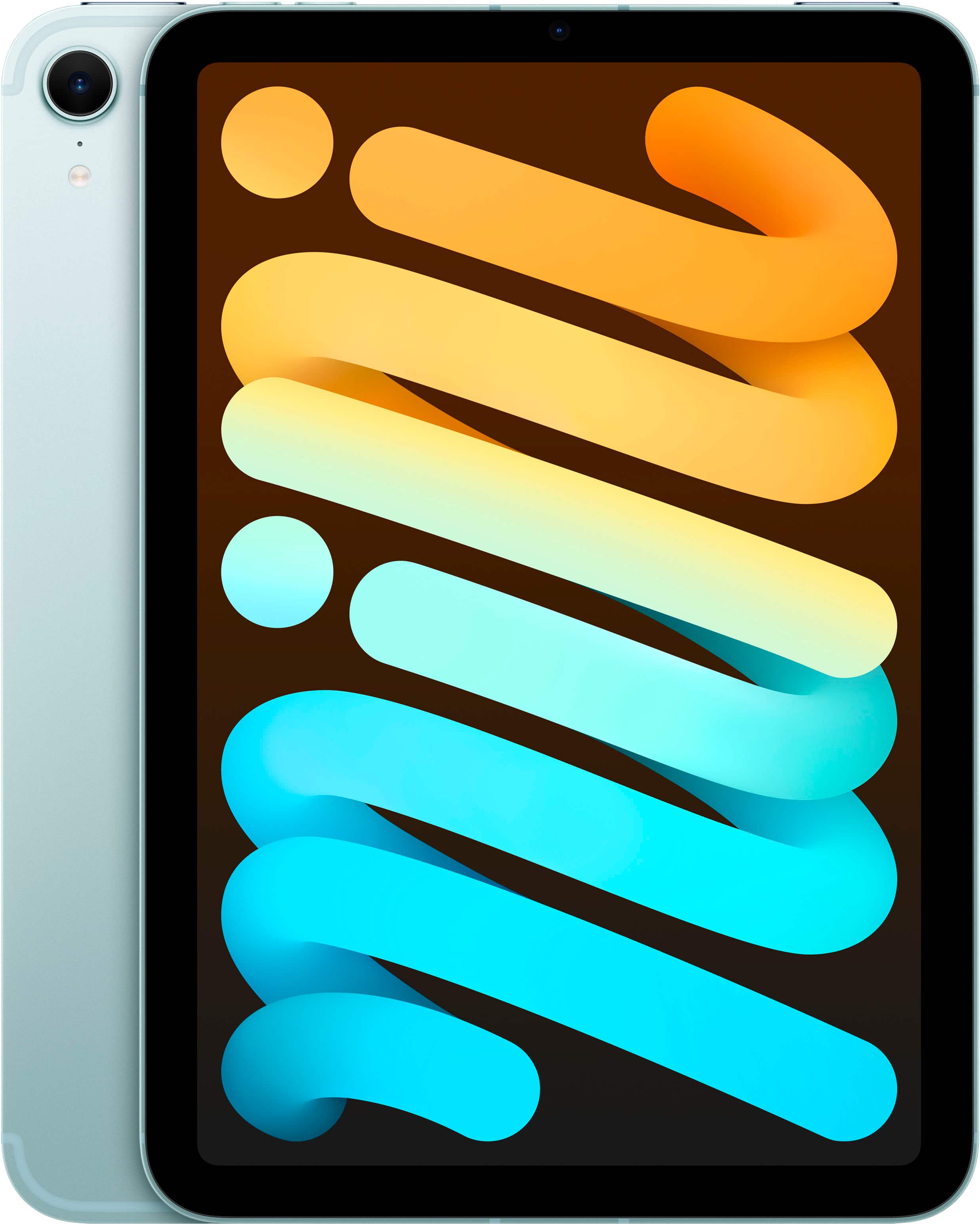 Apple - iPad mini (A17 Pro chip) - Built for Apple Intelligence - Wi-Fi + Cellular 128GB - Blue (Verizon) product image