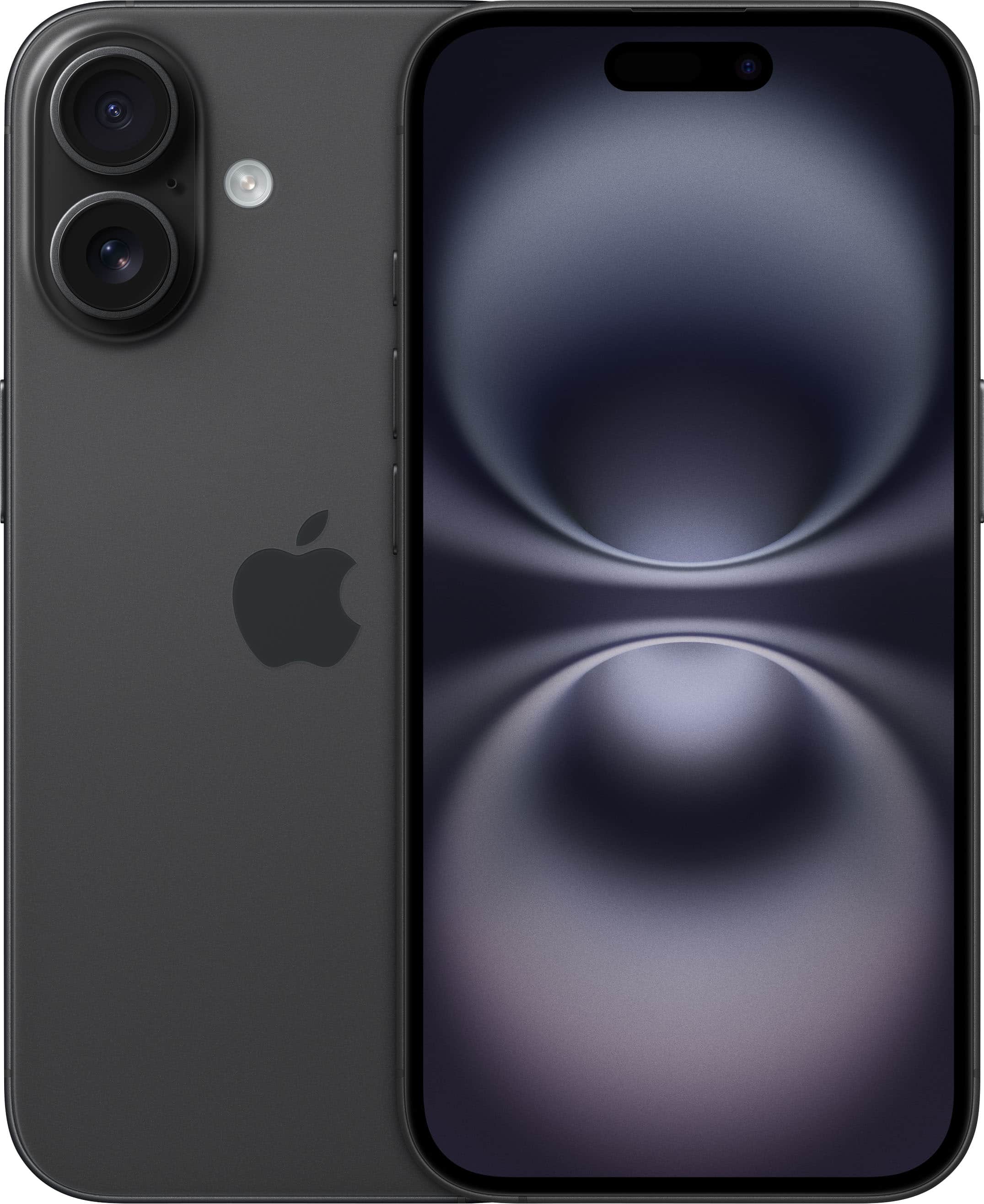 Apple - iPhone 16 128GB - Apple Intelligence - Black (Verizon) product image