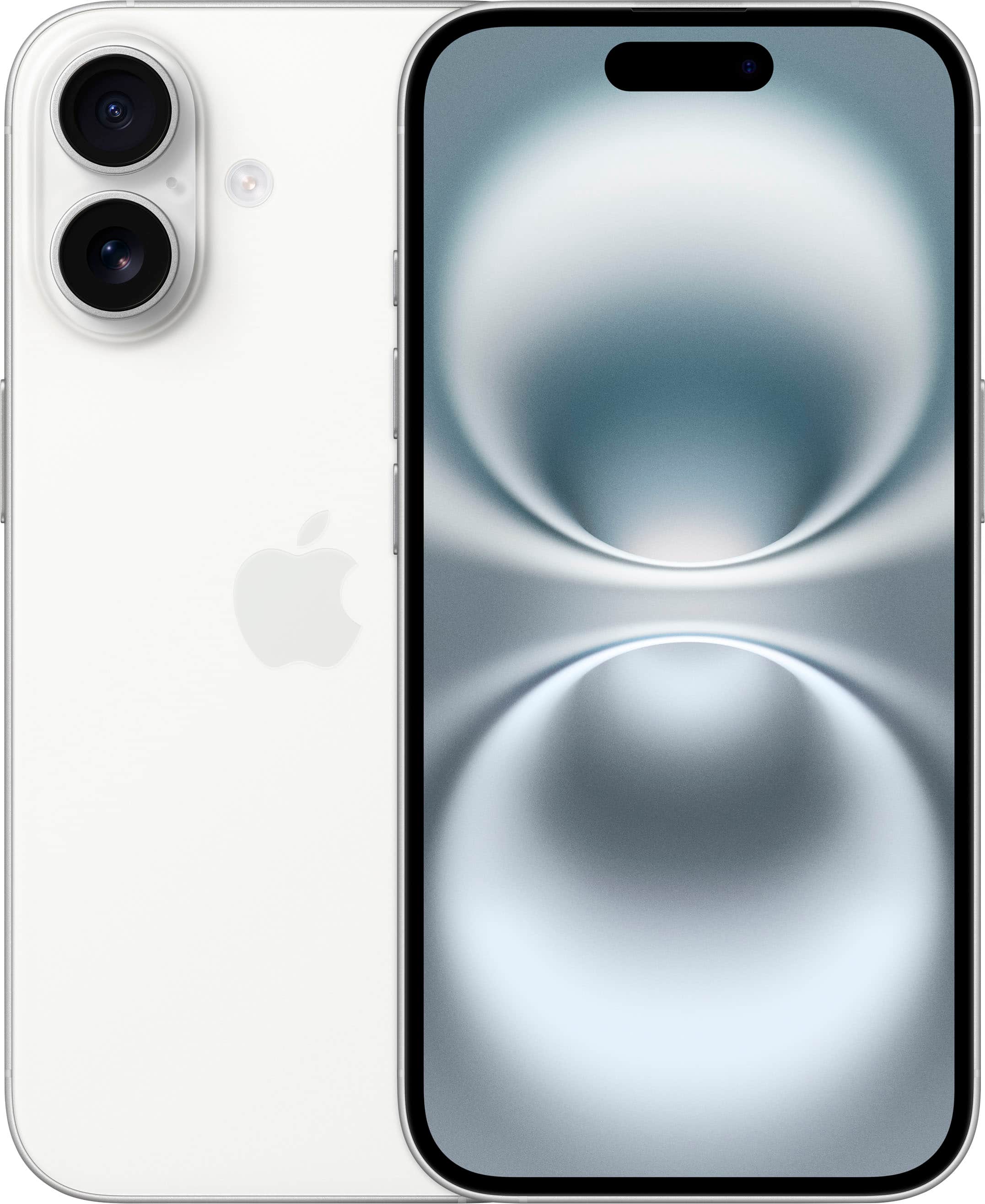 Apple - iPhone 16 128GB - Apple Intelligence - White (Verizon) product image