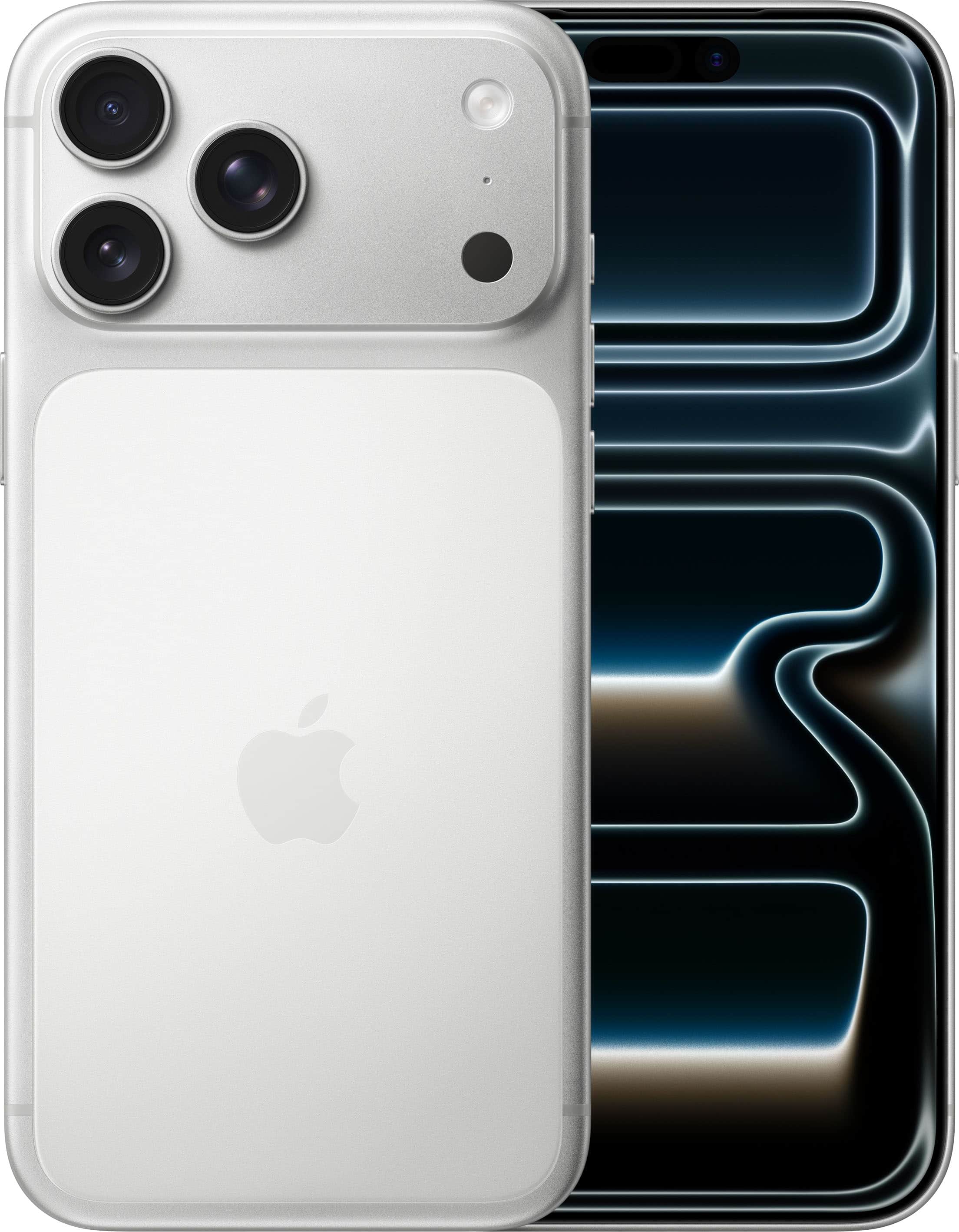 Apple - iPhone 17 Pro Max 2TB - Silver (AT&T) product image