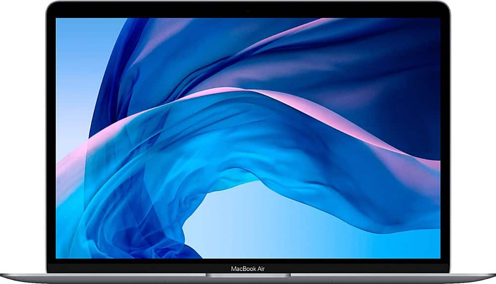 Apple - MacBook Air 13.3" Certified Refurbished - Intel Core i3 Touch ID - 8GB Memory - 256GB SSD (2020) - Space Gray produc…