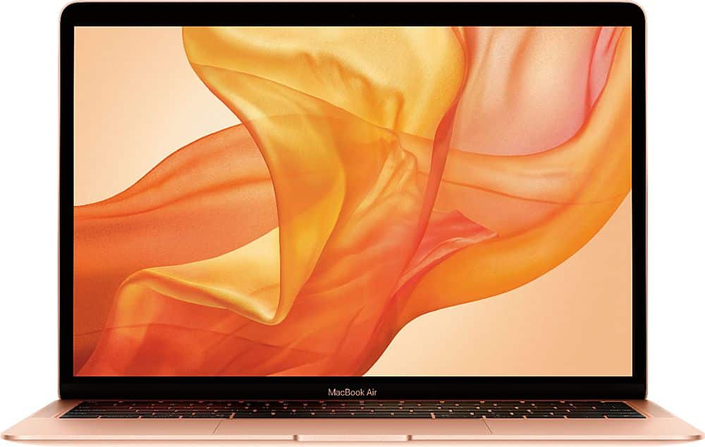 Apple - MacBook Air 13.3" Certified Refurbished - Touch ID - Intel Core i5 with 8GB Memory - 256GB SSD (2019) - Gold product…