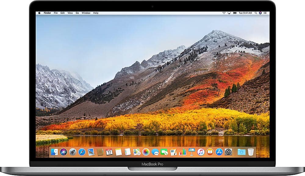 Apple - MacBook Pro 15" Certified Refurbished - Intel Core i7 2.8GHz - Touch Bar - 16 GB Memory - 256GB SSD (2017) - Space G…