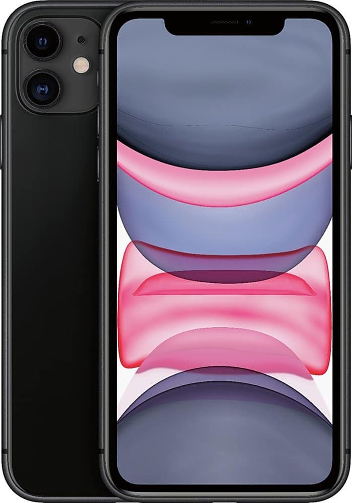 Apple - Pre-Owned Excellent iPhone 11 128GB (Unlocked) - Black product image