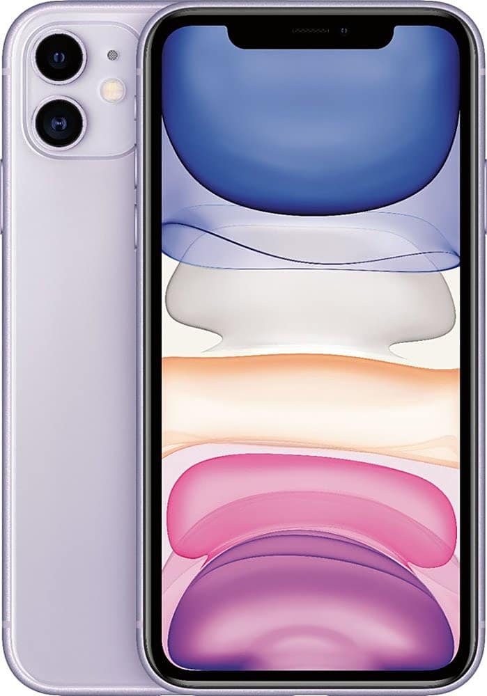 Apple - Pre-Owned Excellent iPhone 11 64GB (Unlocked) - Purple product image