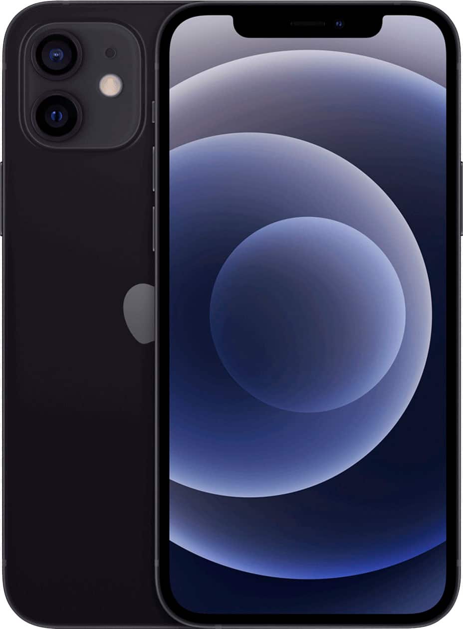 Apple - Pre-Owned Excellent iPhone 12 5G 64GB (Unlocked) - Black product image