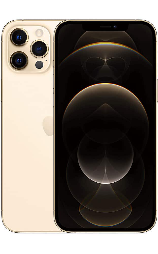 Apple - Pre-Owned Excellent iPhone 12 Pro 5G 128GB (Unlocked) - Gold product image