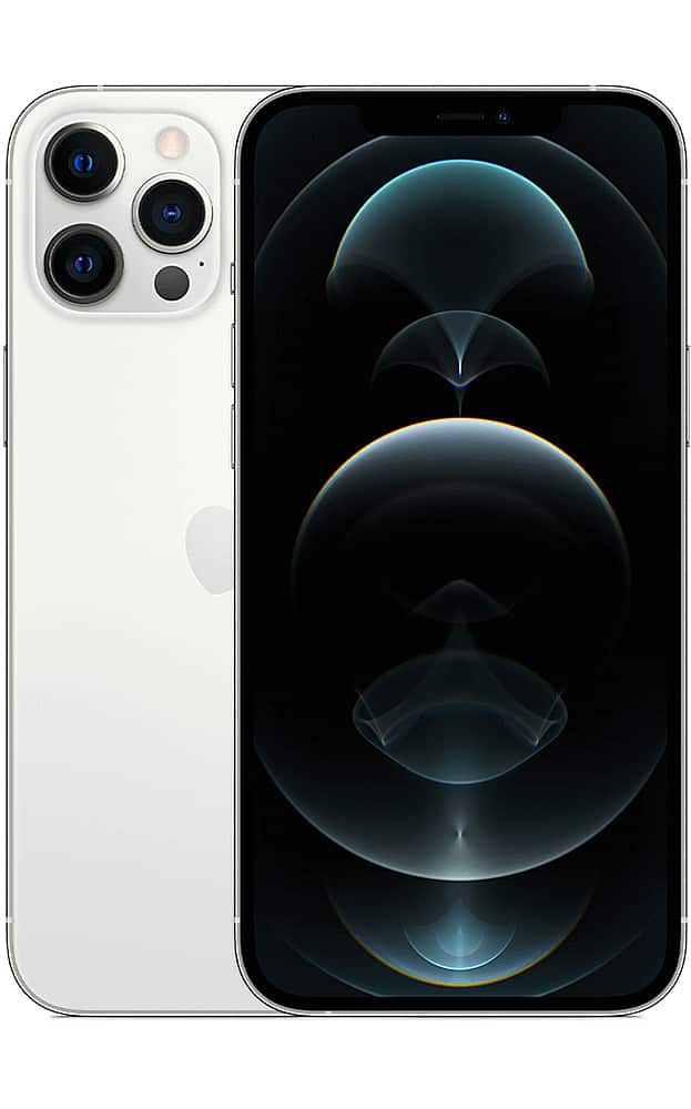 Apple - Pre-Owned Excellent iPhone 12 Pro 5G 128GB (Unlocked) - Silver product image