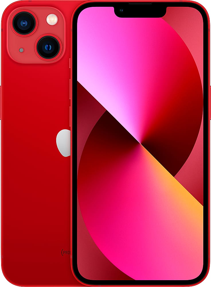 Apple - Pre-Owned Excellent iPhone 13 Mini 5G 128GB (Unlocked) - Red product image