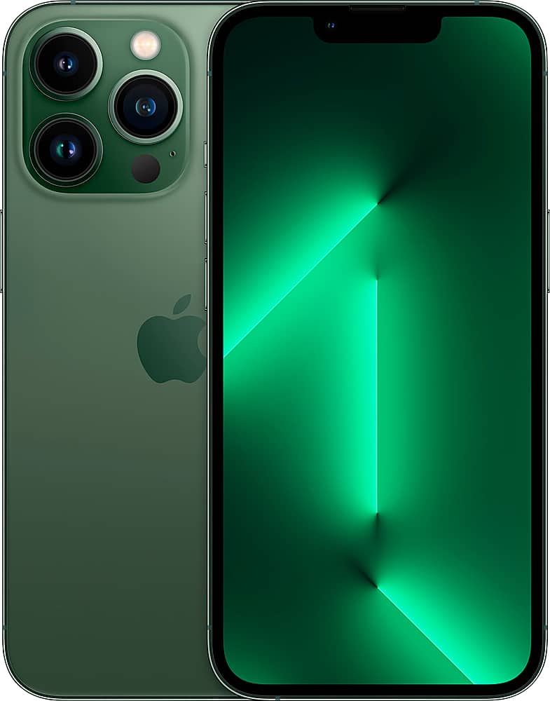 Apple - Pre-Owned Excellent iPhone 13 Pro 5G 256GB (Unlocked) - Alpine Green product image