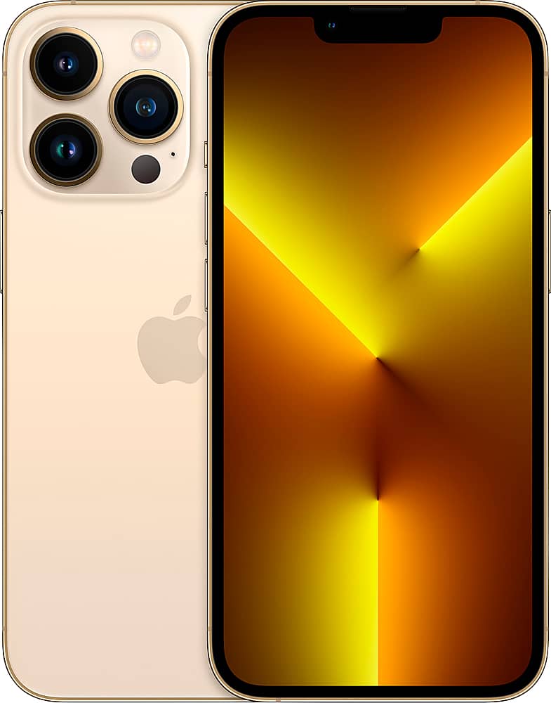 Apple - Pre-Owned Excellent iPhone 13 Pro 5G 256GB (Unlocked) - Gold product image