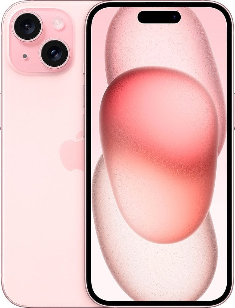 Apple - Pre-Owned Excellent iPhone 15 5G 128GB (Unlocked) - Pink product image