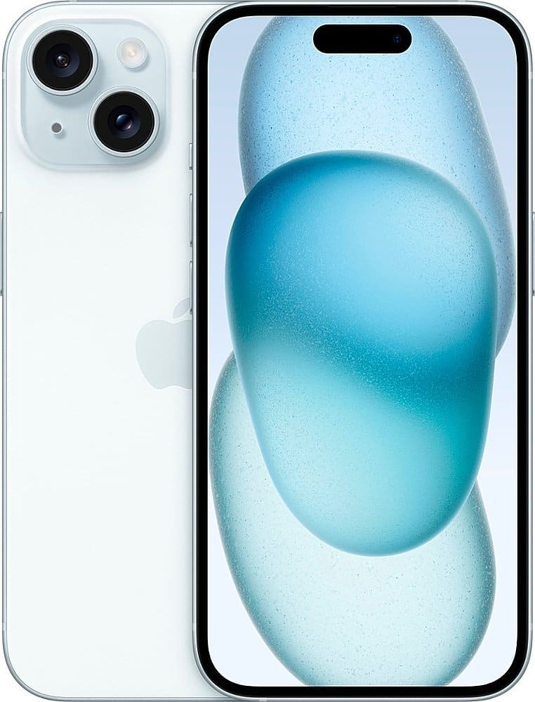 Apple - Pre-Owned Excellent iPhone 15 Plus 5G 256GB (Unlocked) - Blue product image
