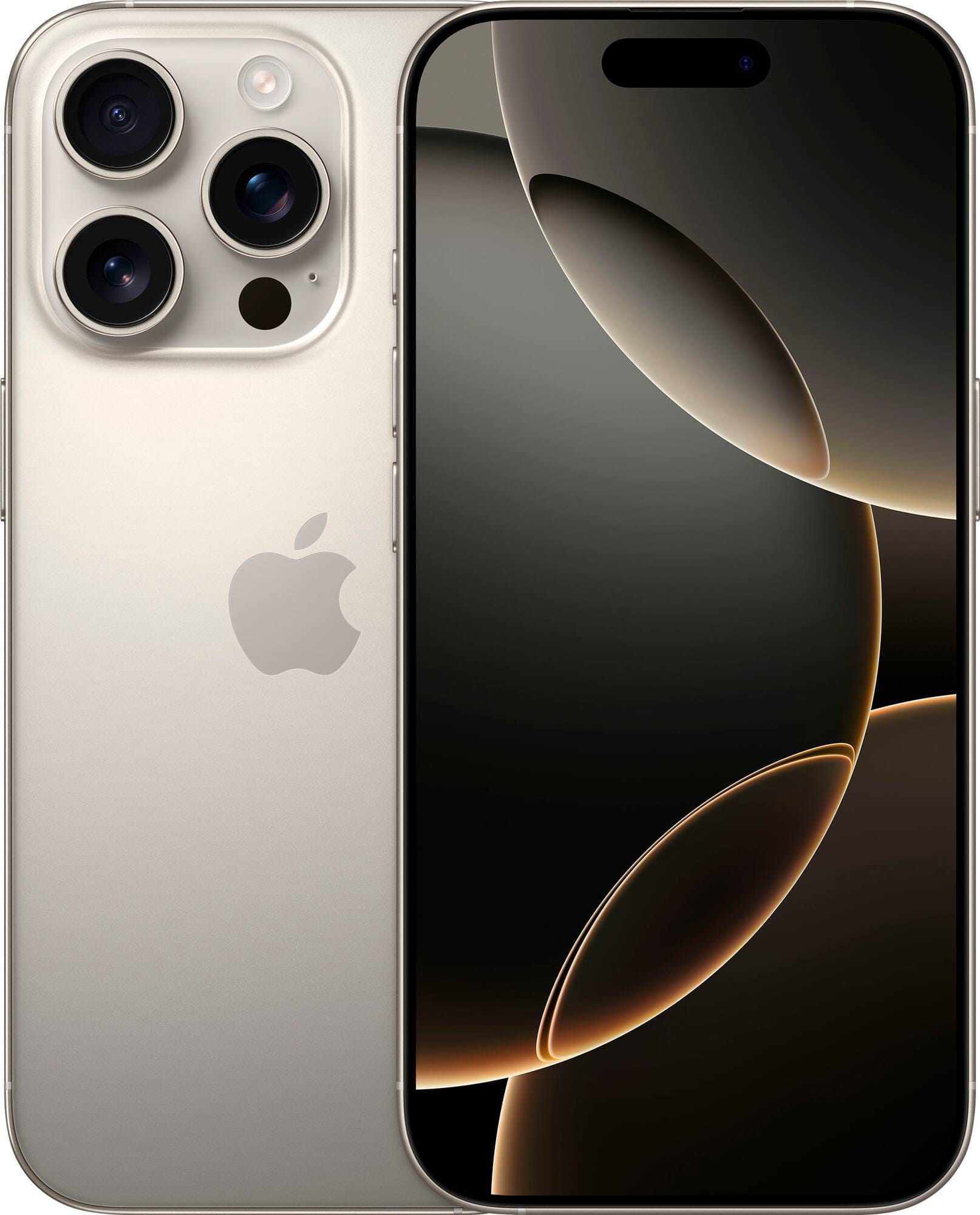 Apple - Pre-Owned Excellent iPhone 16 Pro Max 5G 1TB - Apple Intelligence - (Unlocked) - Black Titanium product image