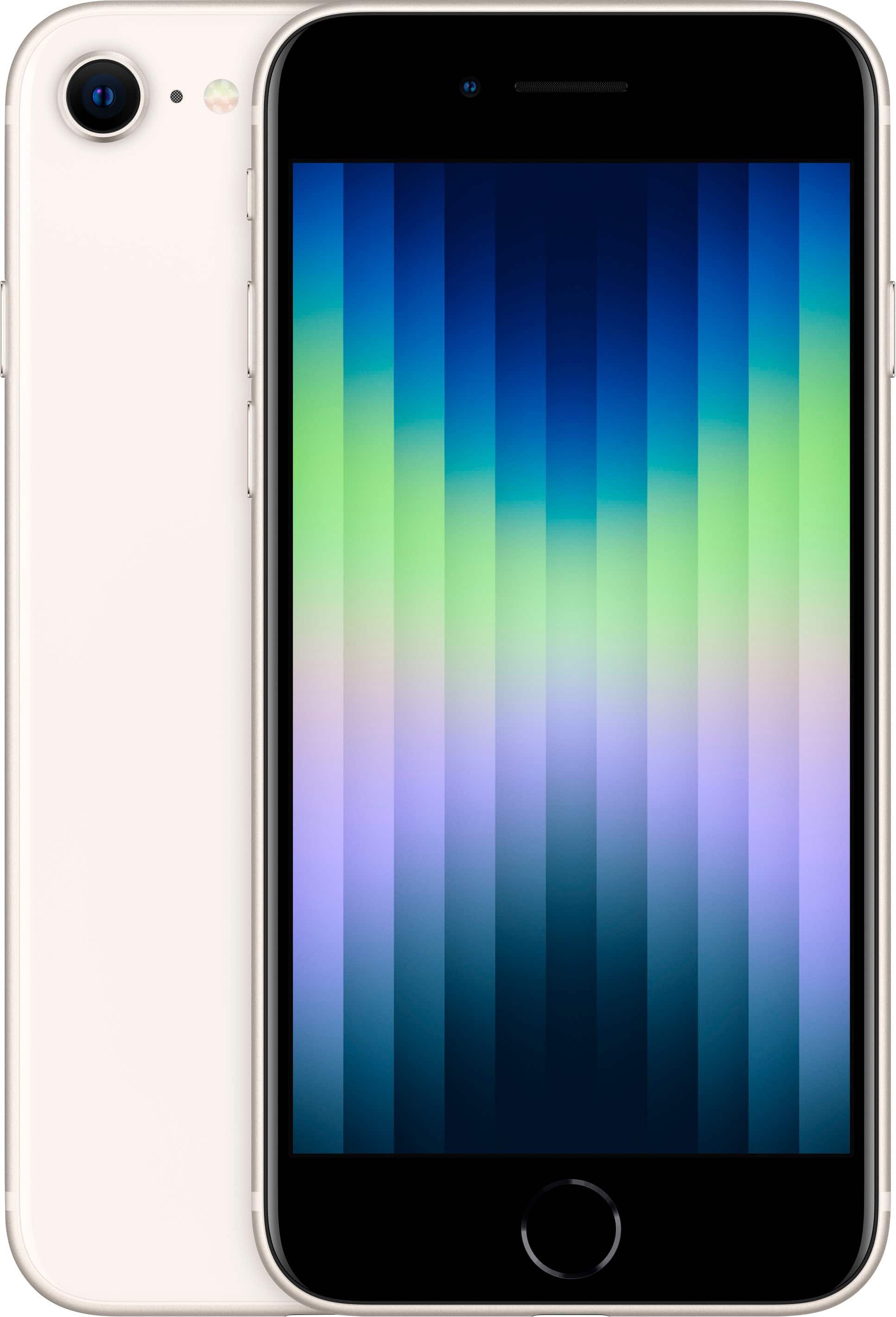 Apple - Pre-Owned Good iPhone SE 2022 5G (3rd Gen) 64GB (Unlocked) - Starlight product image