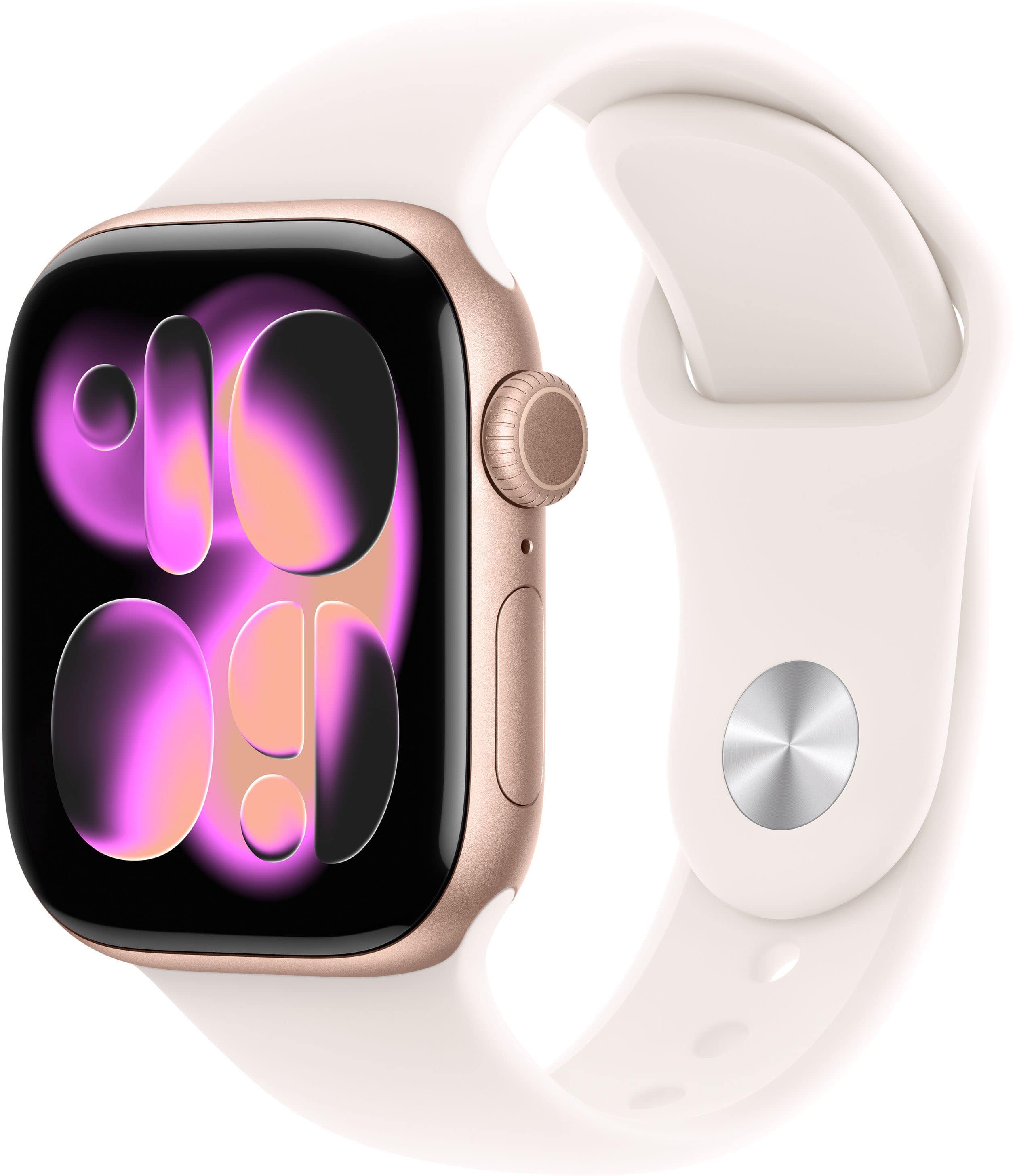 Apple Watch Series 11 (GPS+Cellular) 42mm Aluminum Case with Light Blush Sport Band - M/L - Rose Gold (AT&T) - (2025) produc…
