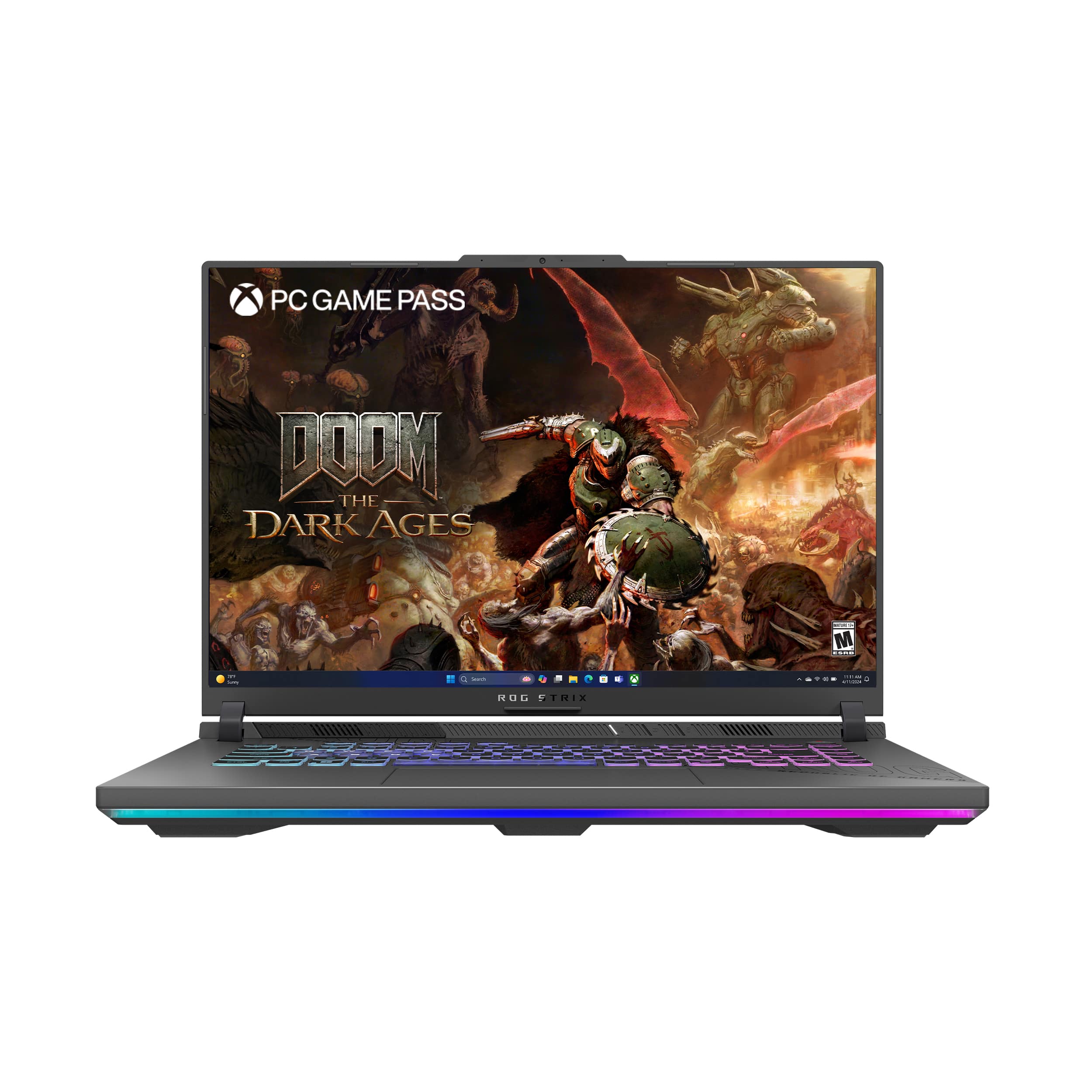 ASUS - ROG Strix G16 16" FHD 165Hz Gaming Laptop - AMD Ryzen 9 HX - 16GB RAM - NVIDIA GeForce RTX 5070 Ti - 1TB SSD - Eclips…