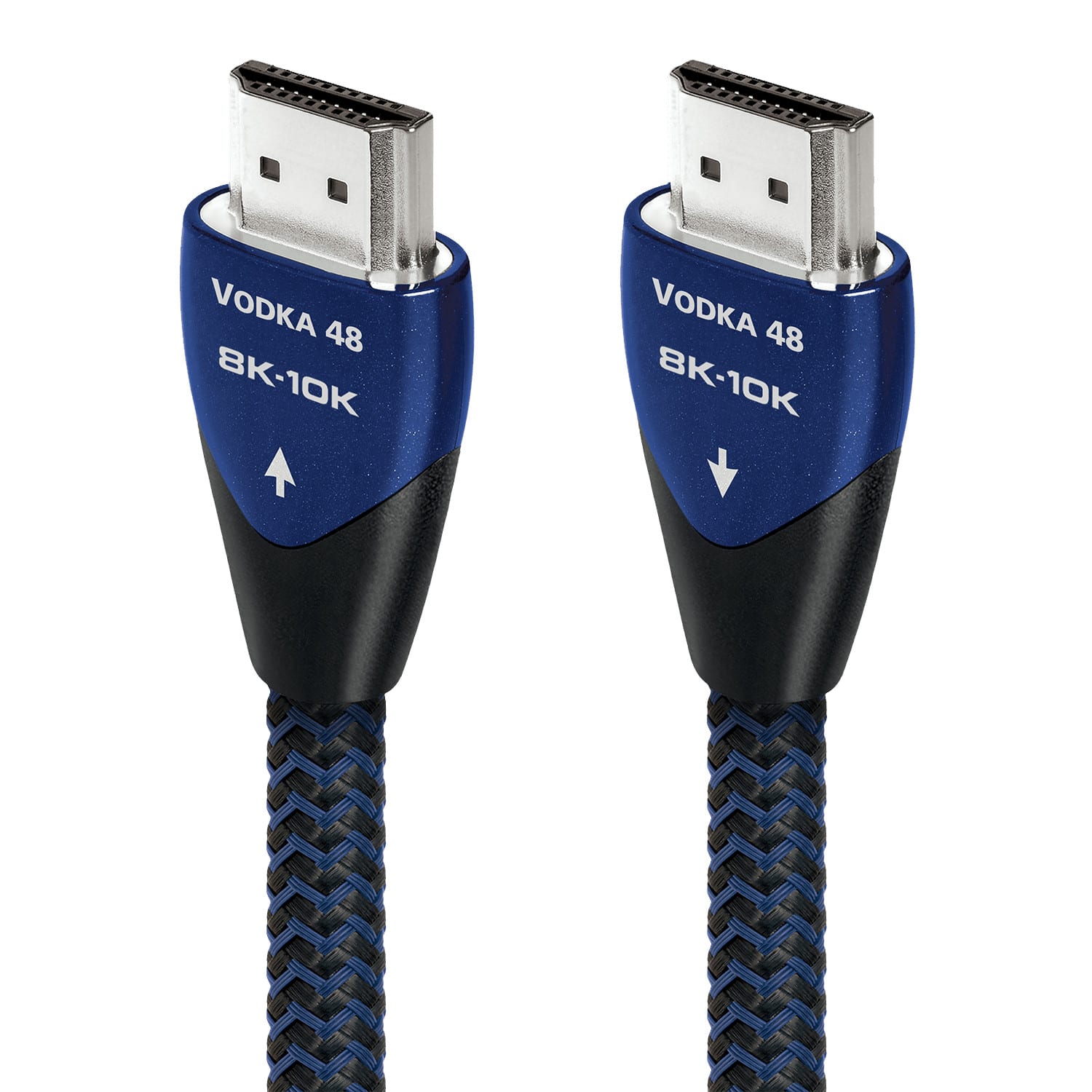 AudioQuest - Vodka 48 7.4' 4K-8K-10K 48Gbps HDMI Cable - Blue on Black product image