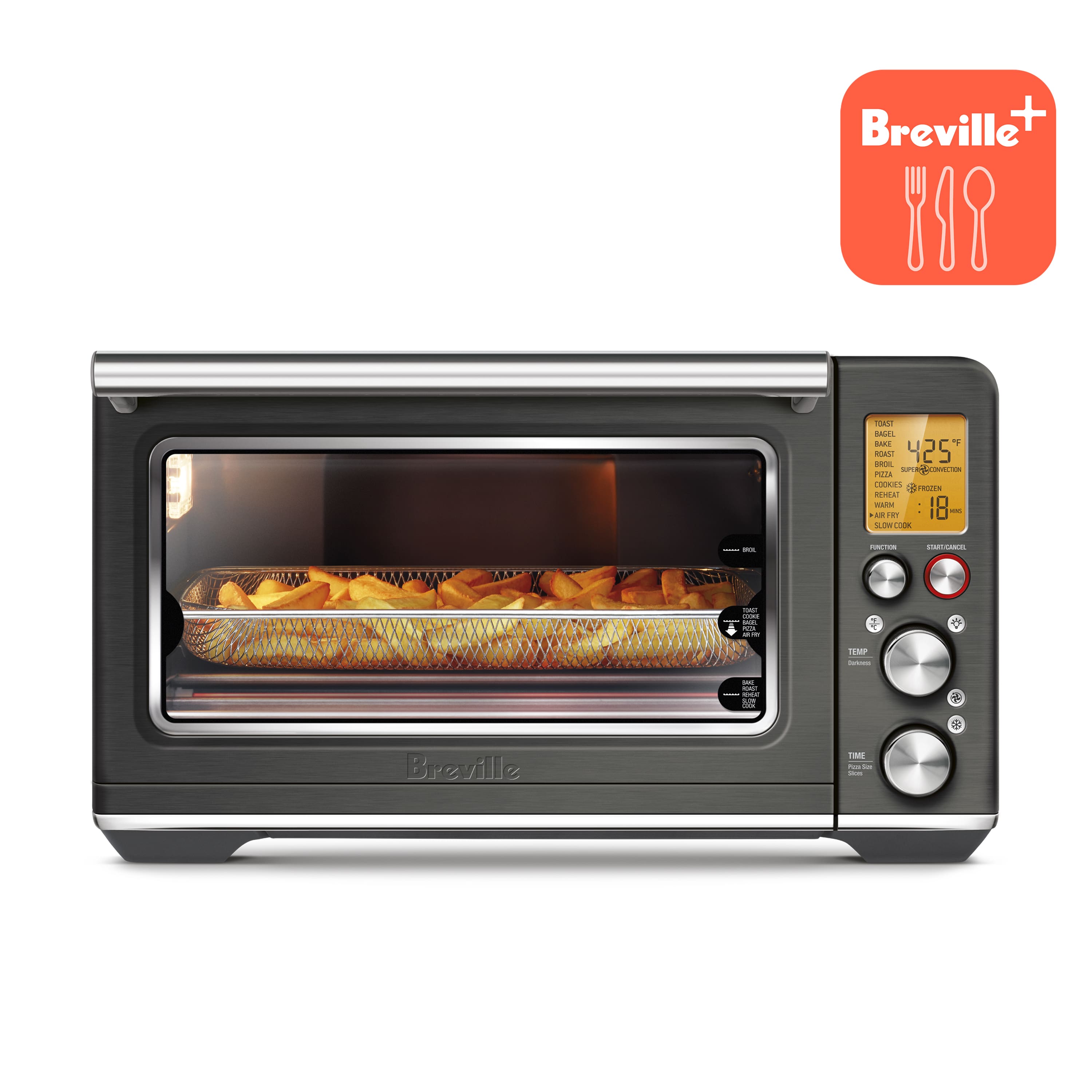 Breville - the Smart Oven Air Fryer - Black Stainless Steel product image