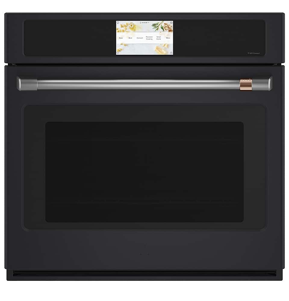 Café - 30" Built-In Single Electric Convection Wall Oven with True European Convection and In-Oven Camera , Customizable - M…