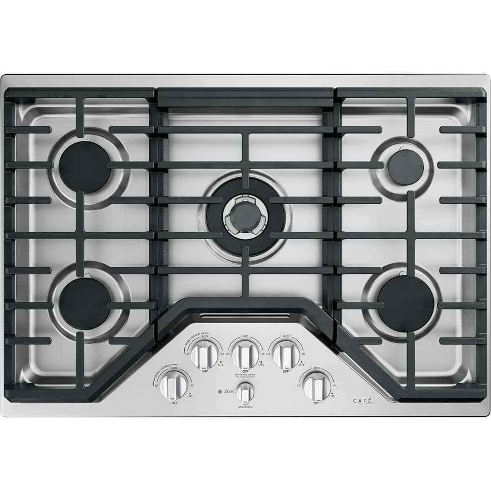 Café - 30" Gas Cooktop - Stainless Steel product image