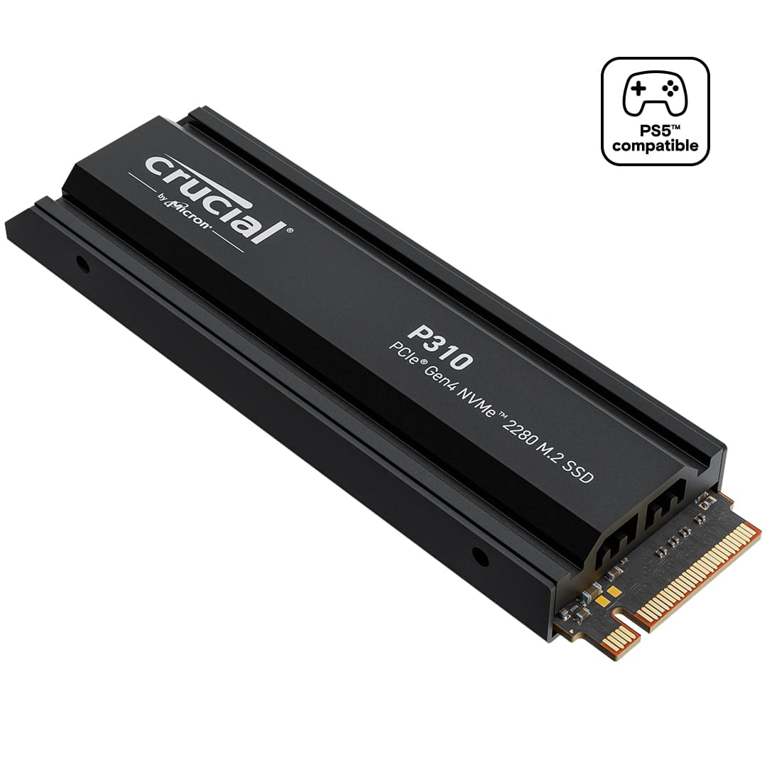 Crucial - P310 2TB Internal SSD PCIe Gen 4 x4 NVMe M.2 with Heatsink for PS5 product image