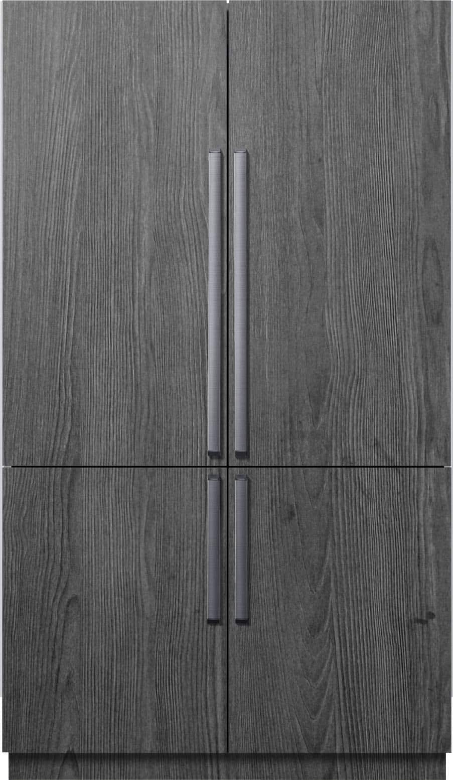 Dacor - 23.5 Cu Ft 4-Door Flex French Door Built In Refrigerator with FreshZone Drawer and Precise Cooling - Custom Panel Re…
