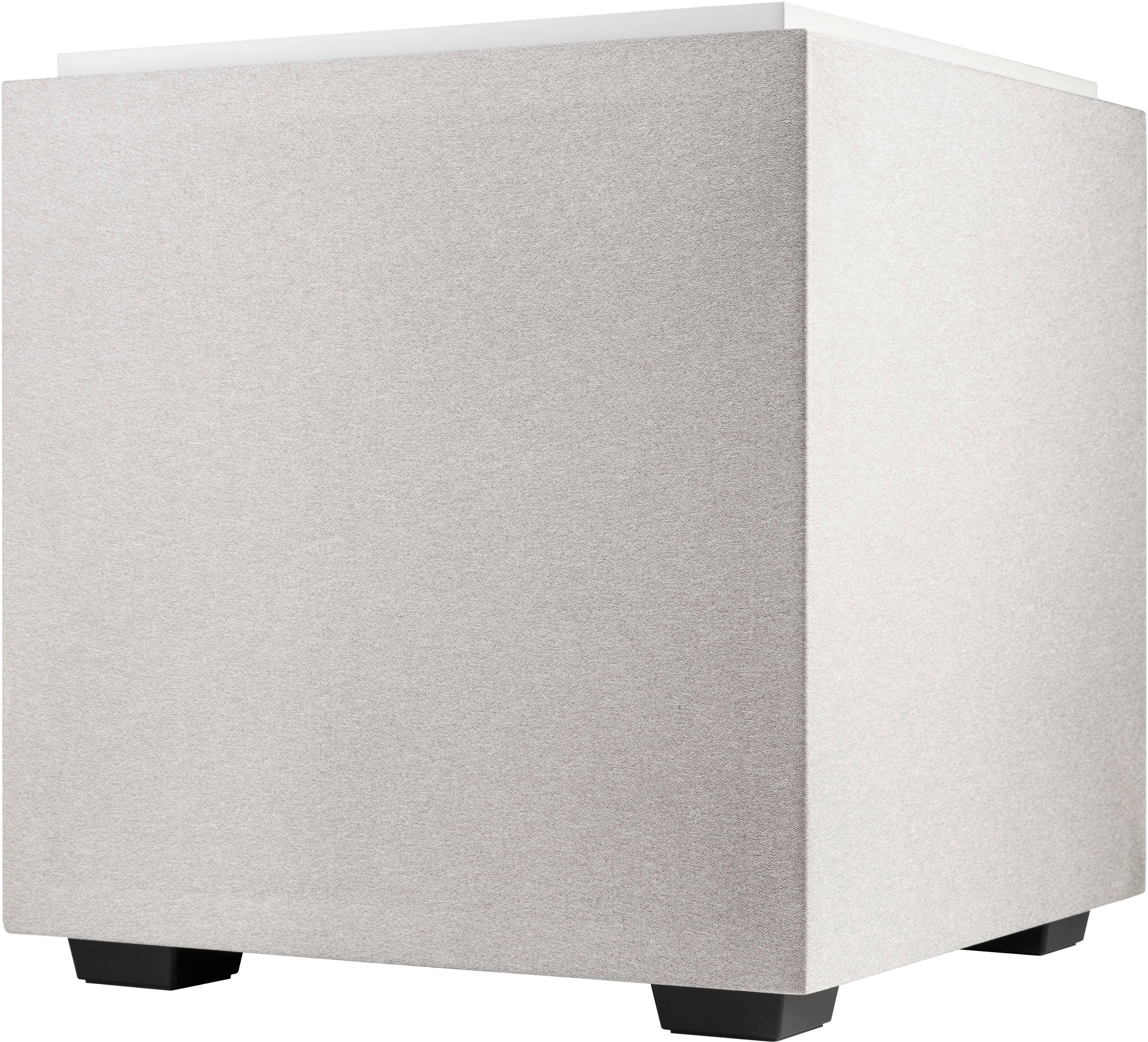Definitive Technology - Descend DN10 10" Sub, 3XR Architecture, 500W Peak Class D Amplifier, (2) 10" Bass Radiators - White…