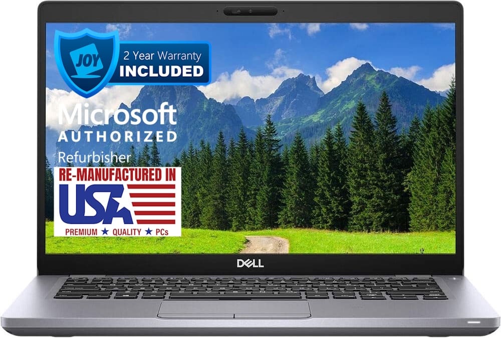 Dell - Latitude 5410 14" Refurbished Laptop - Intel 10th Gen Core i7 with 32GB Memory - Intel UHD Graphics - 1TB SSD - Black…