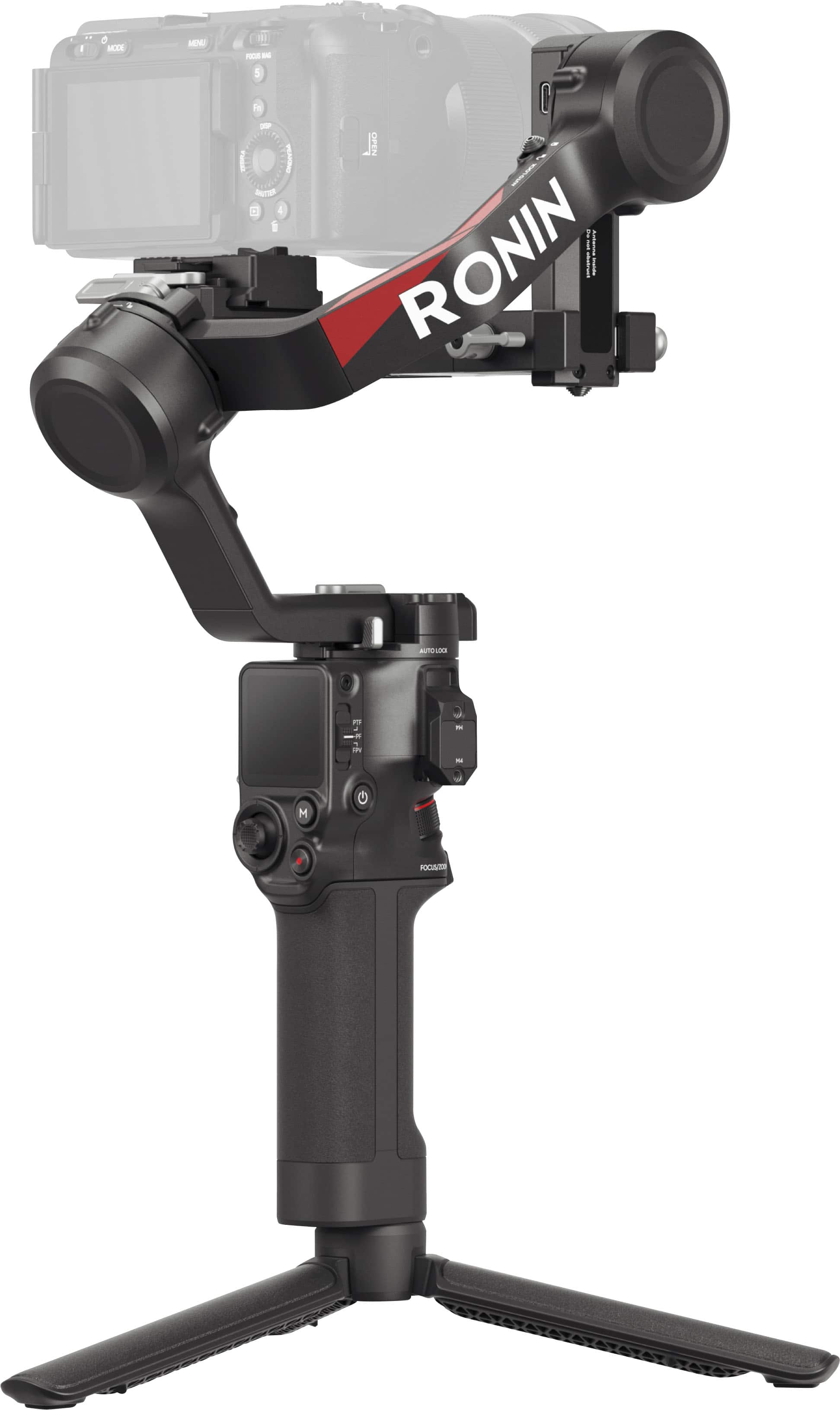 DJI - RS 4 Combo 3-Axis Gimbal Stabilizer for Cameras - Black product image