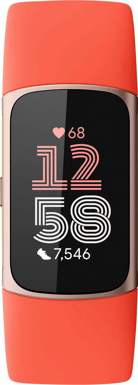 Fitbit - Charge 6 Advanced Fitness & Health Tracker - Coral - (2023) product image