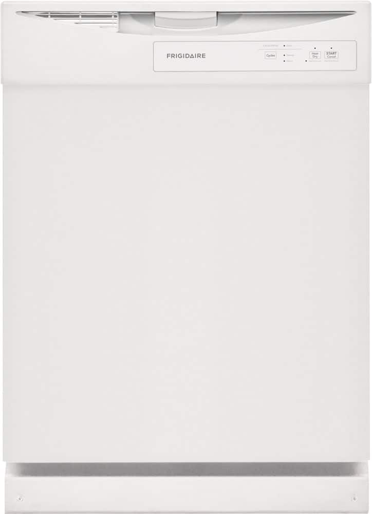 Frigidaire - 24" Front Control Built-In Dishwasher with Energy Saver Dry, 62dba - Black product image