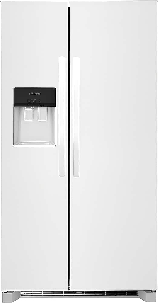 Frigidaire - 25.6 Cu. Ft. Side-by-Side Refrigerator with EvenTemp Cooling System - Black product image