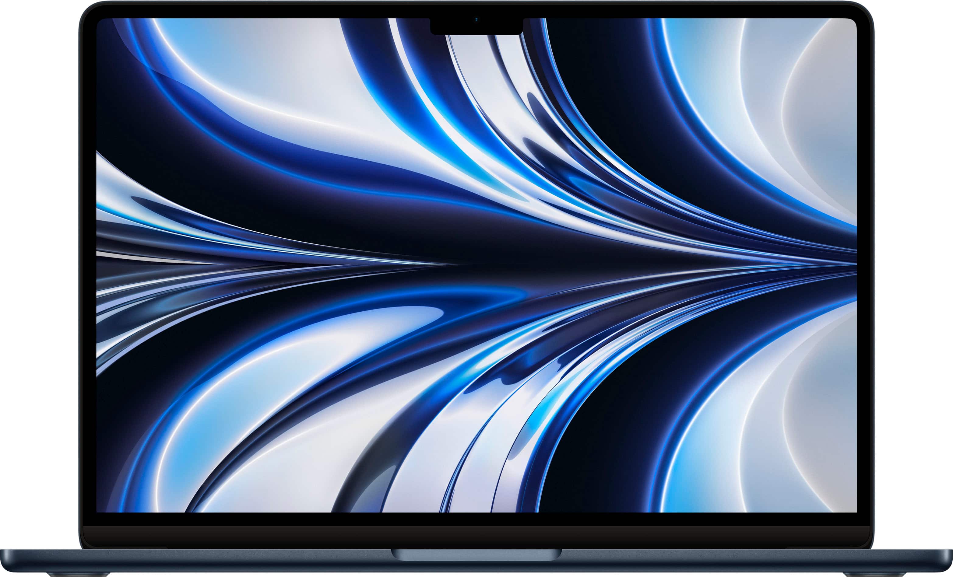 Geek Squad Certified Refurbished MacBook Air 13.6" Laptop - Apple M2 chip - 8GB Memory - 256GB SSD - Midnight product image