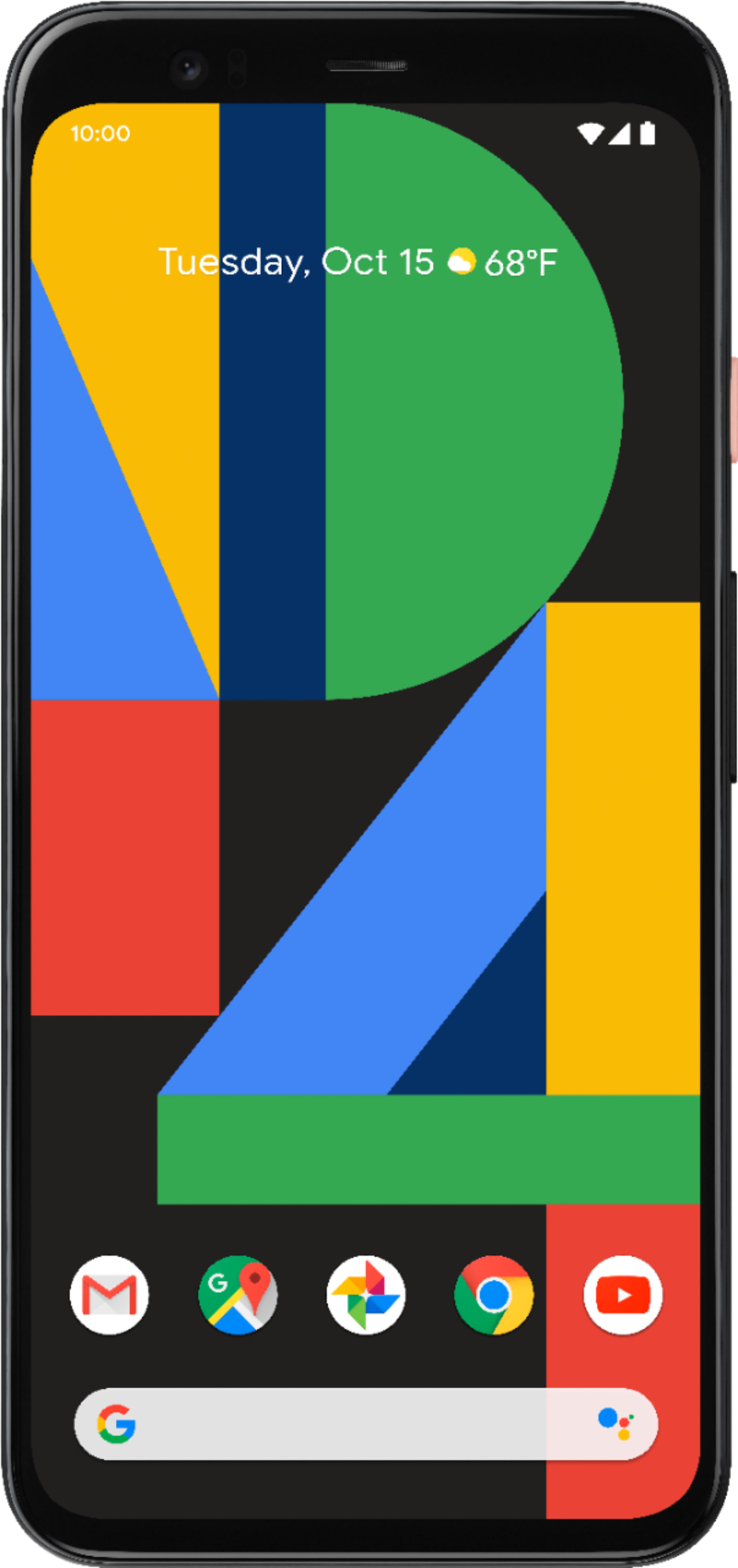 Google - Geek Squad Certified Refurbished Pixel 4 with 64GB Cell Phone (Unlocked) - Oh So Orange product image
