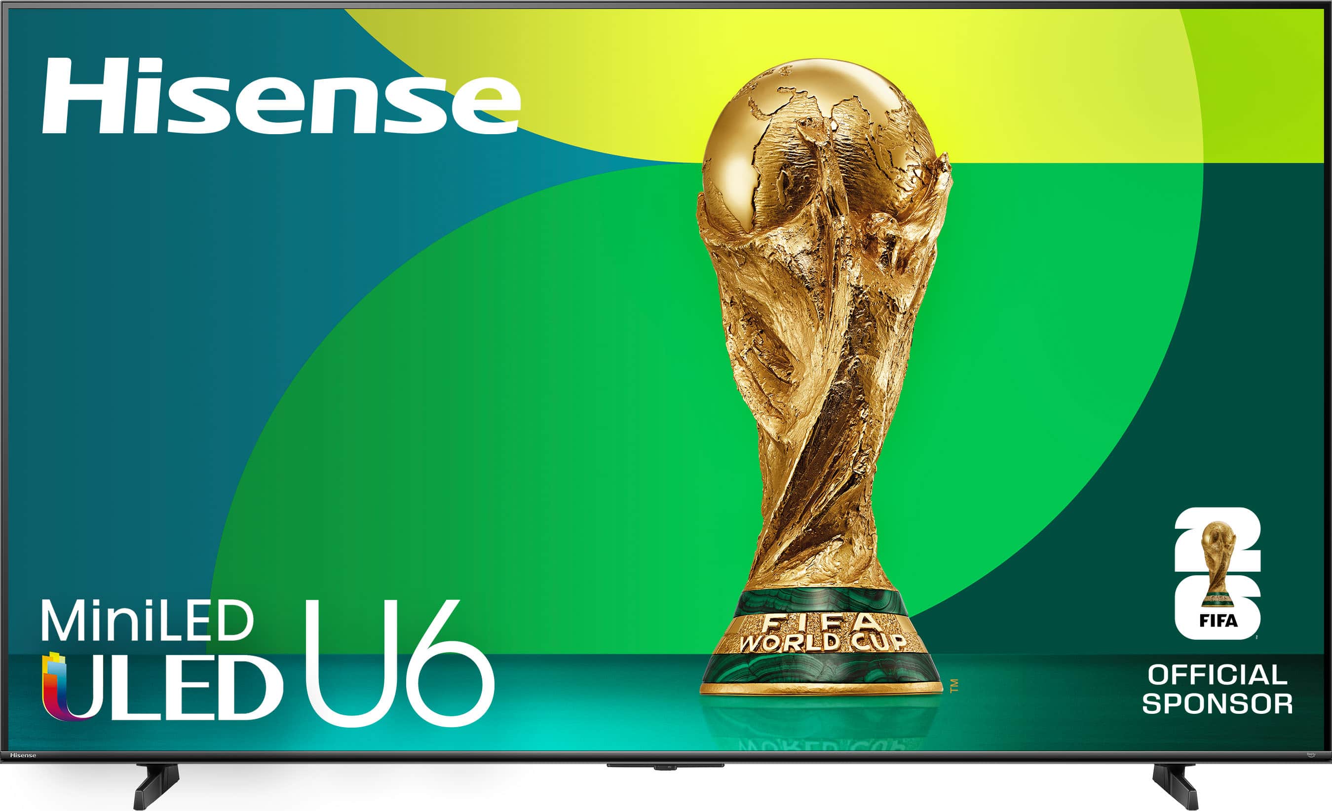 Hisense - 55" Class U6 Series MiniLED QLED UHD 4K HDR Smart Fire TV (2025) product image