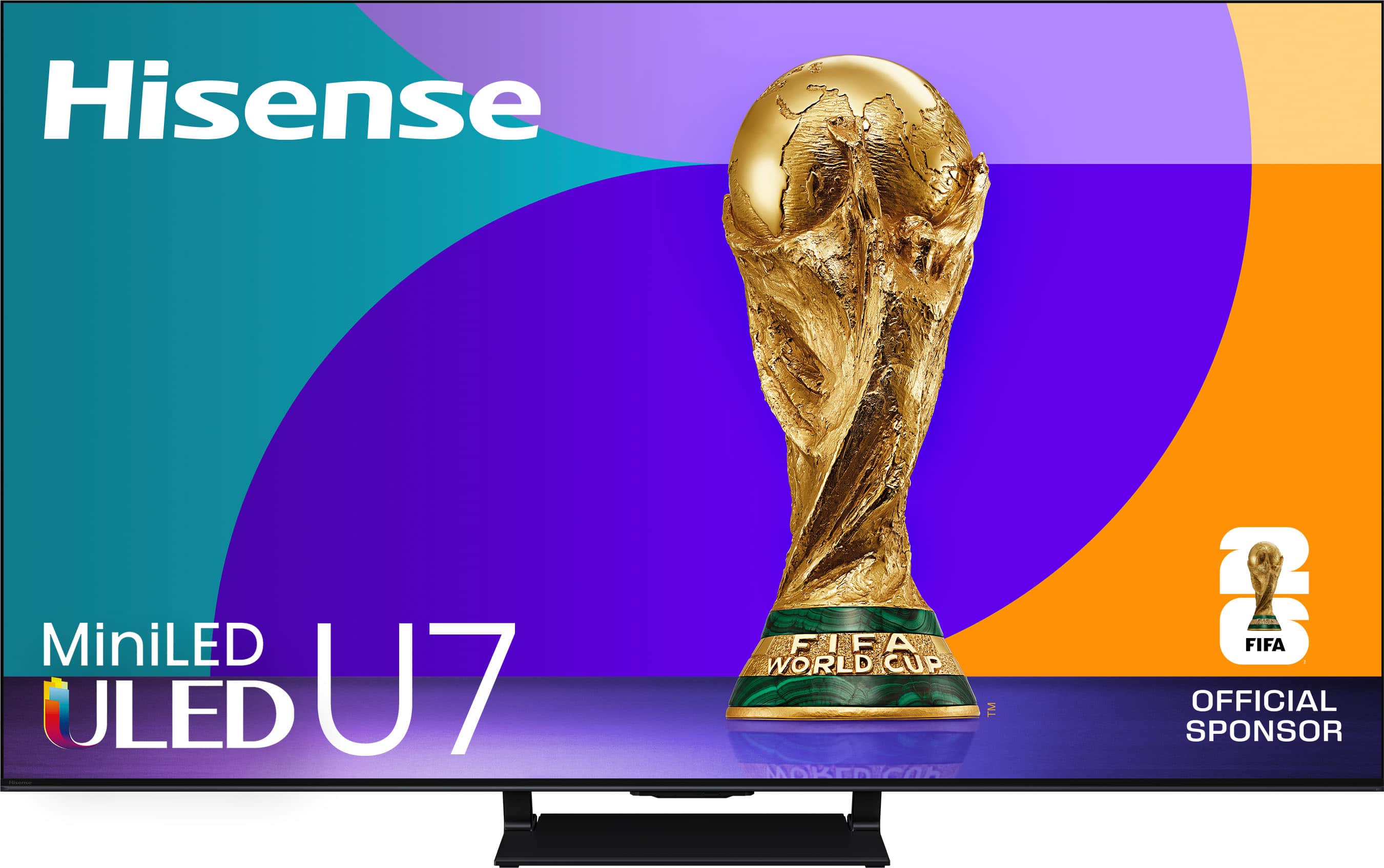 Hisense - 55" Class U7 Series MiniLED QLED UHD 4K HDR Smart Google TV (2025) product image
